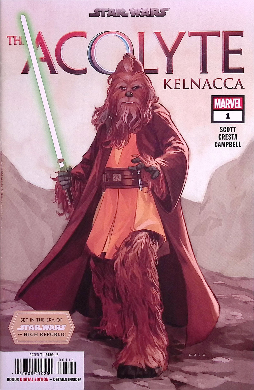 Star Wars: The Acolyte - Kelnacca # 1 2024 NM-