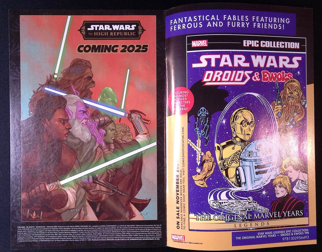 Star Wars: The Acolyte - Kelnacca # 1 2024 NM-