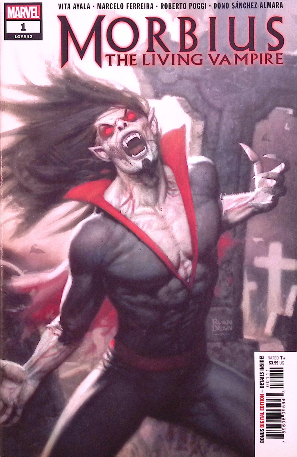 Morbius #1 Cover A First Printing 2020 NM-