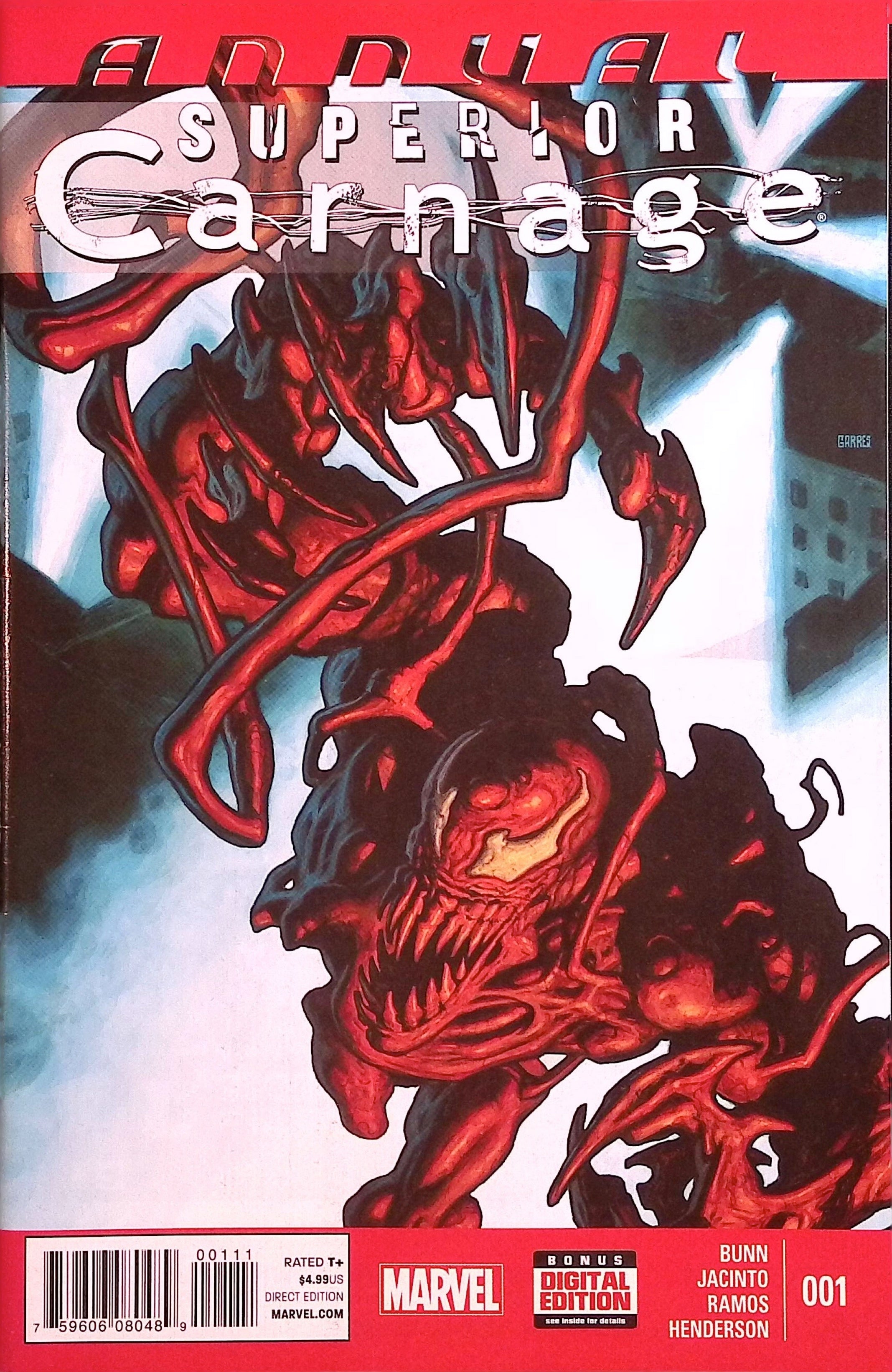 Superior Carnage Annual # 1 2014 NM-