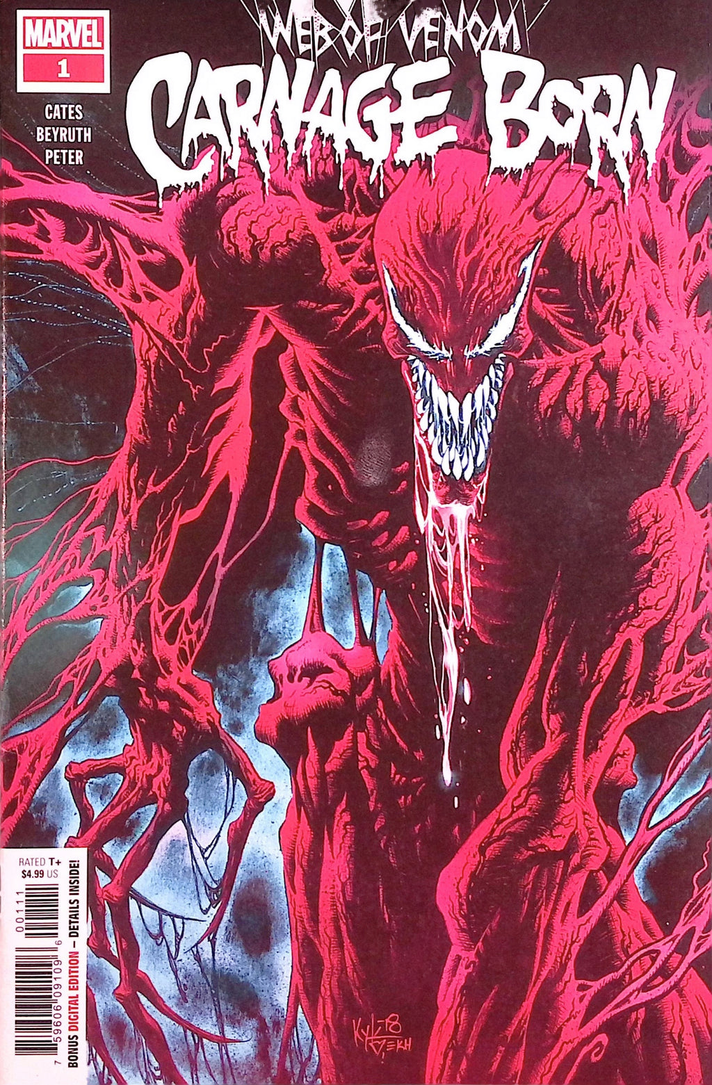 Web of Venom: Carnage Born # 1 2019 NM-