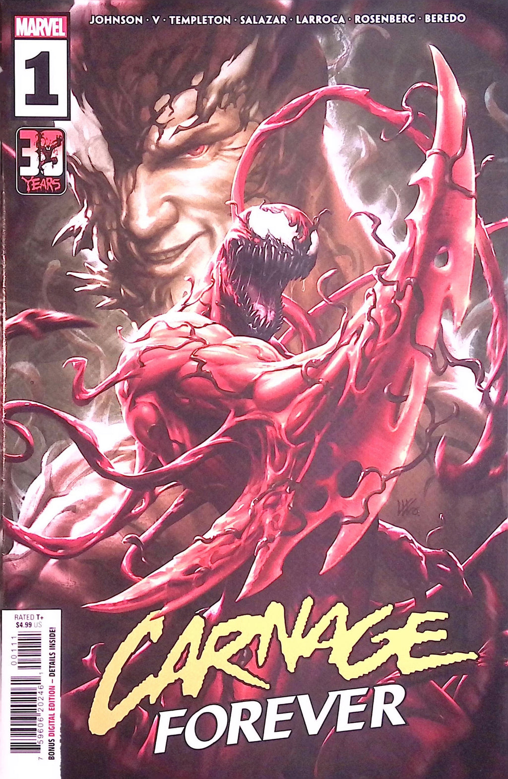 Carnage Forever # 1 2022 NM-
