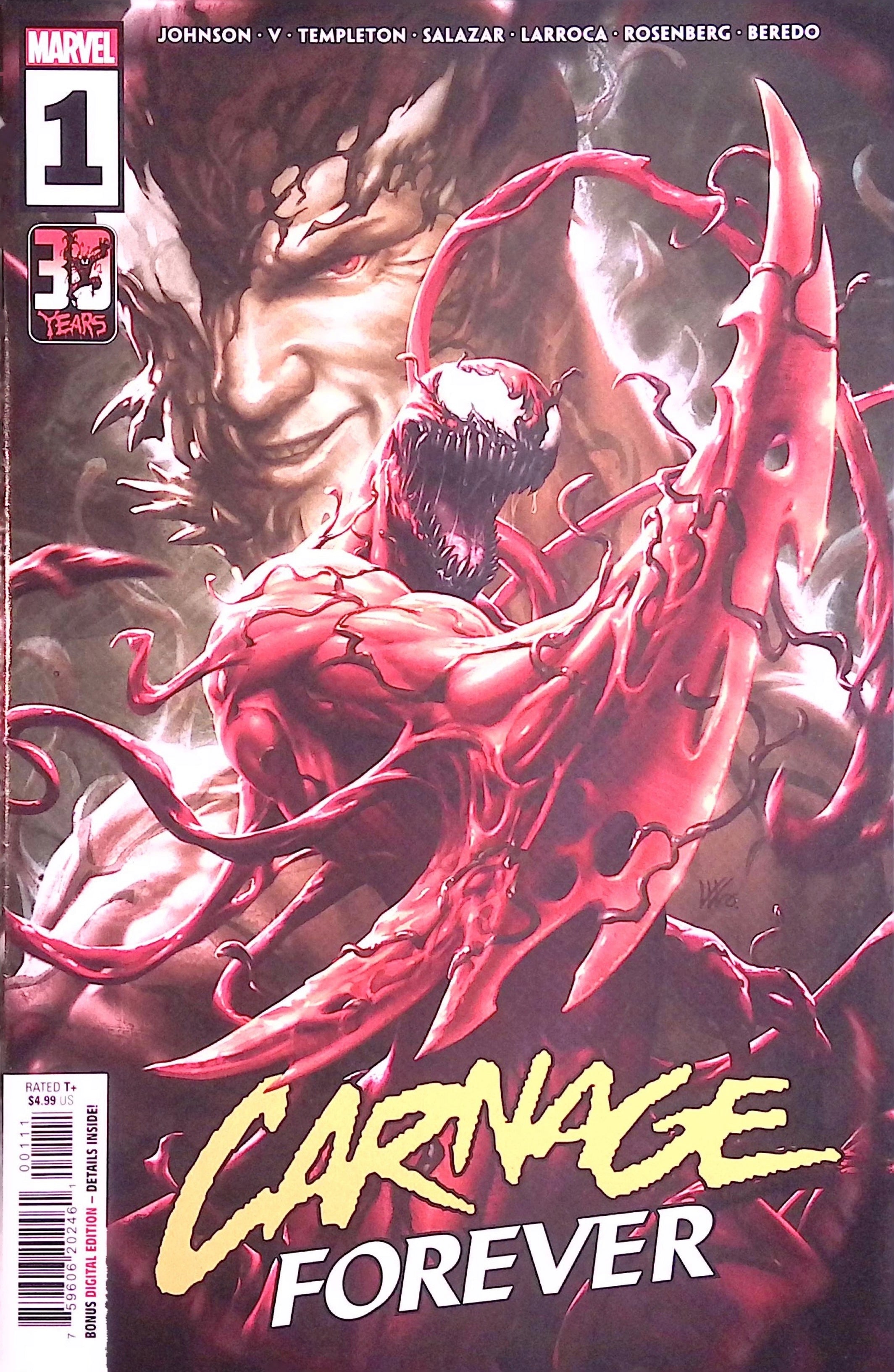 Carnage Forever # 1 2022 NM-