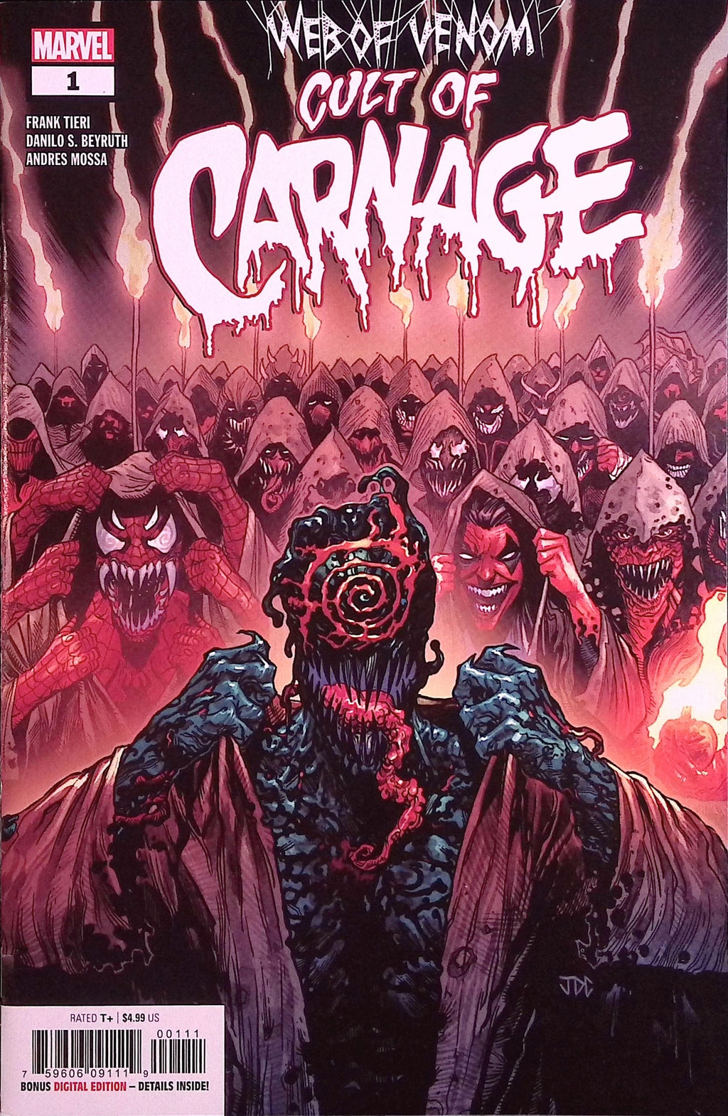 Web of Venom: Cult of Carnage # 1 2019 NM-
