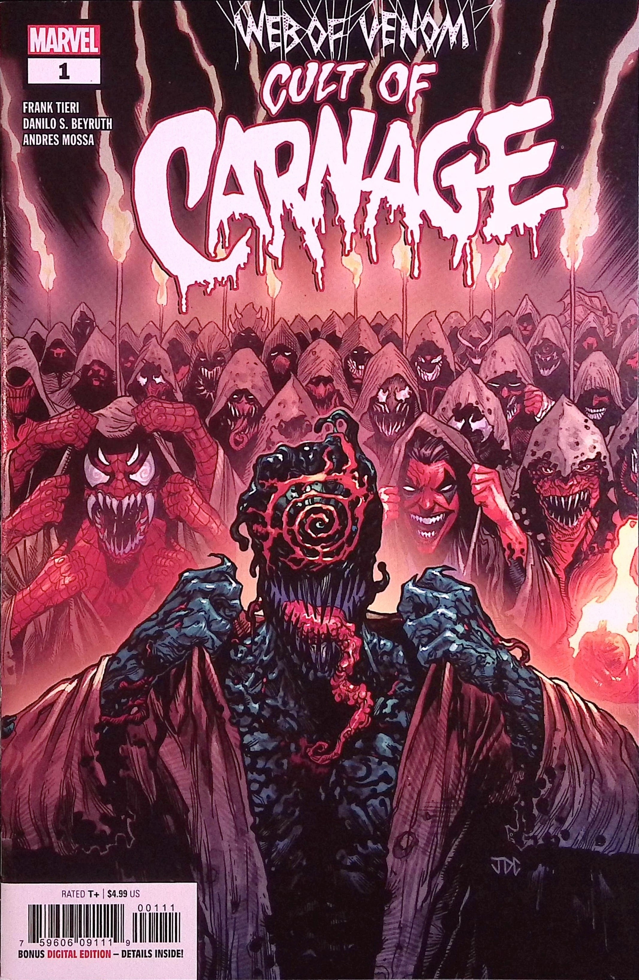 Web of Venom: Cult of Carnage # 1 2019 NM-