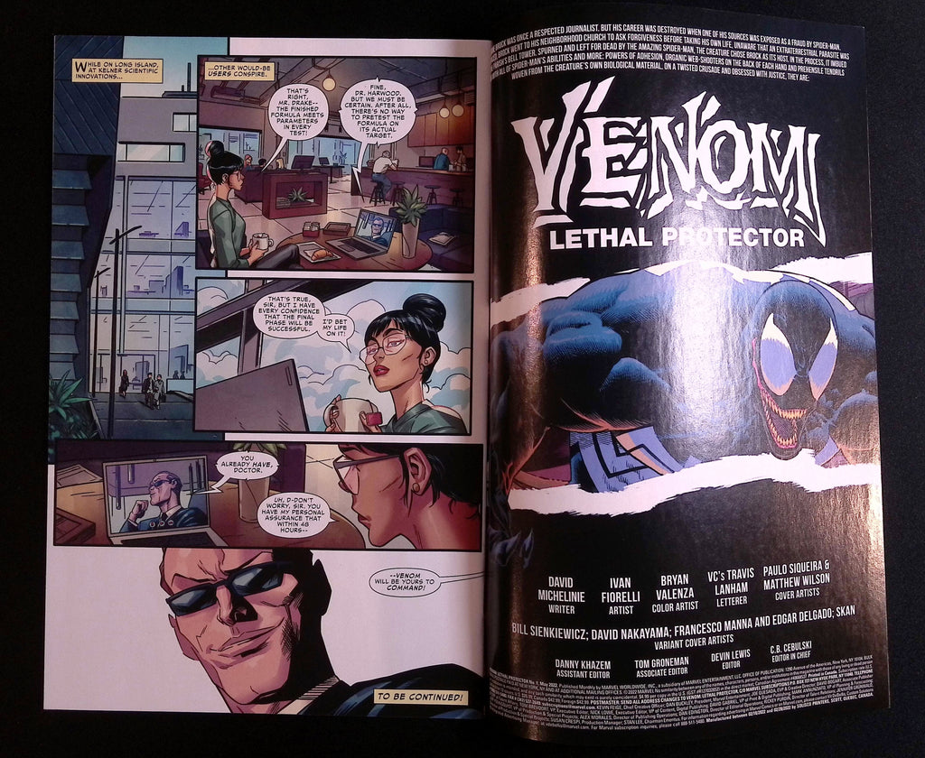 Venom: Lethal Protector # 1 2022 NM-