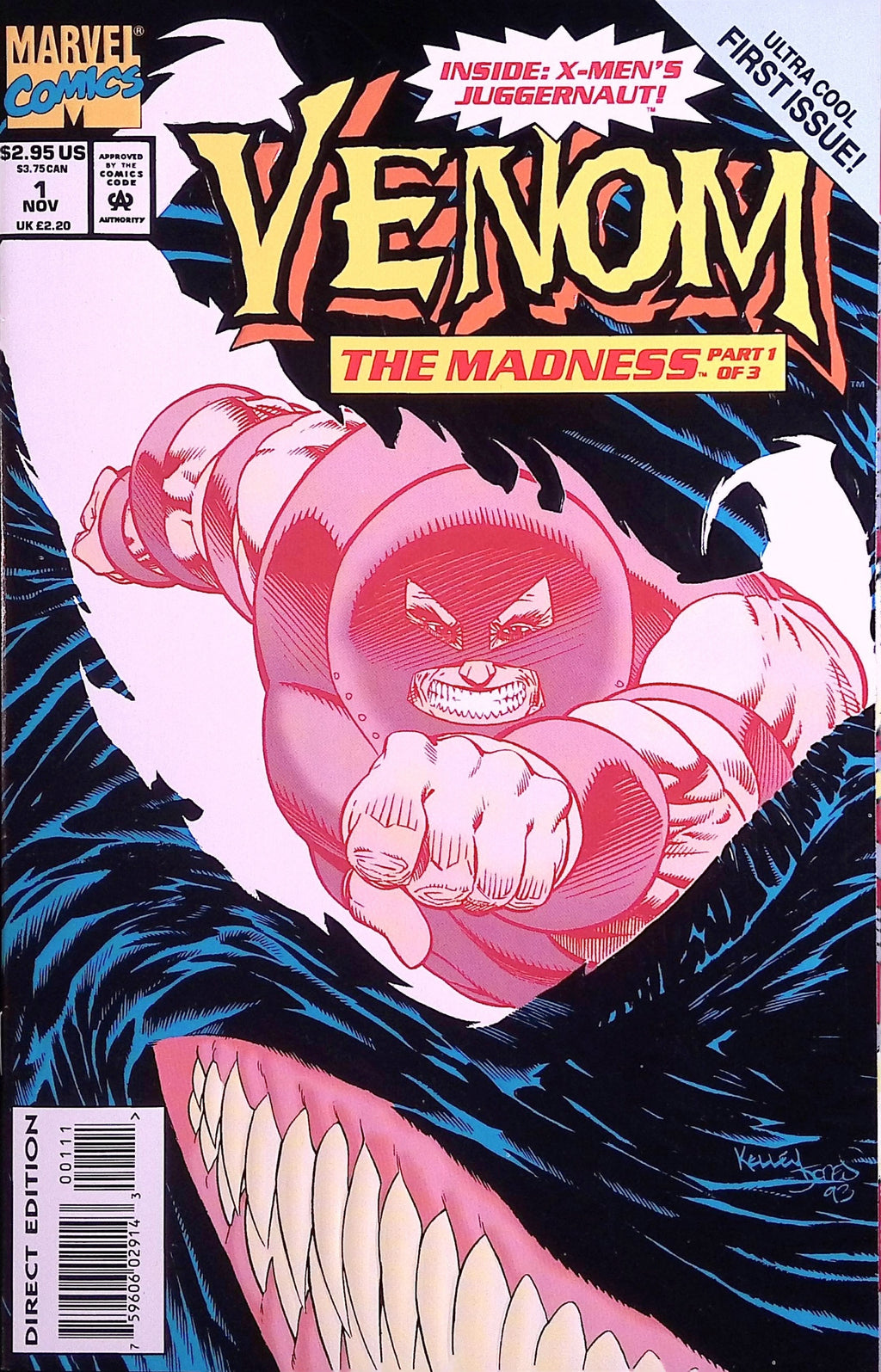 Venom: The Madness # 1 1993 NM-