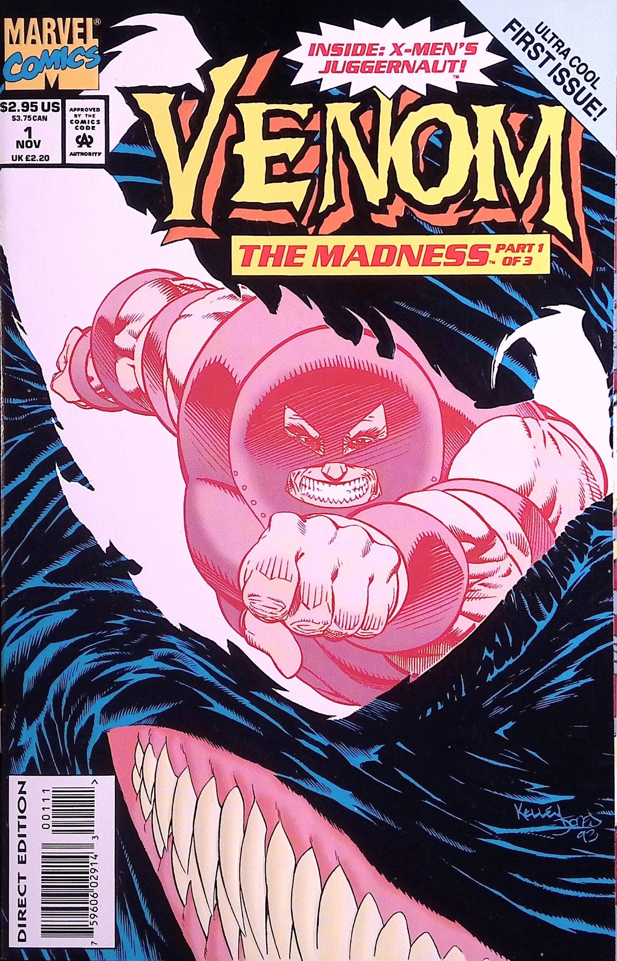 Venom: The Madness # 1 1993 NM-