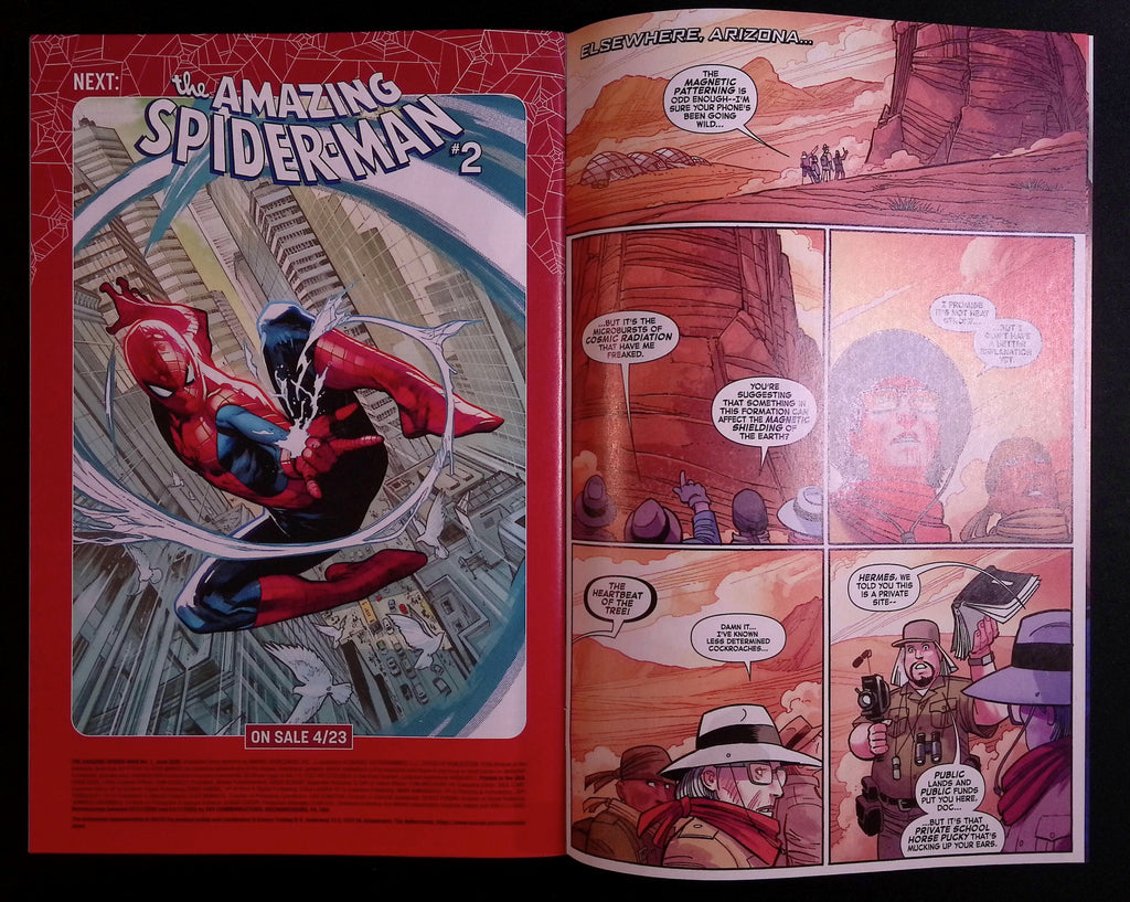 The Amazing Spider-Man # 1 Bermejo Variant 2025 NM-