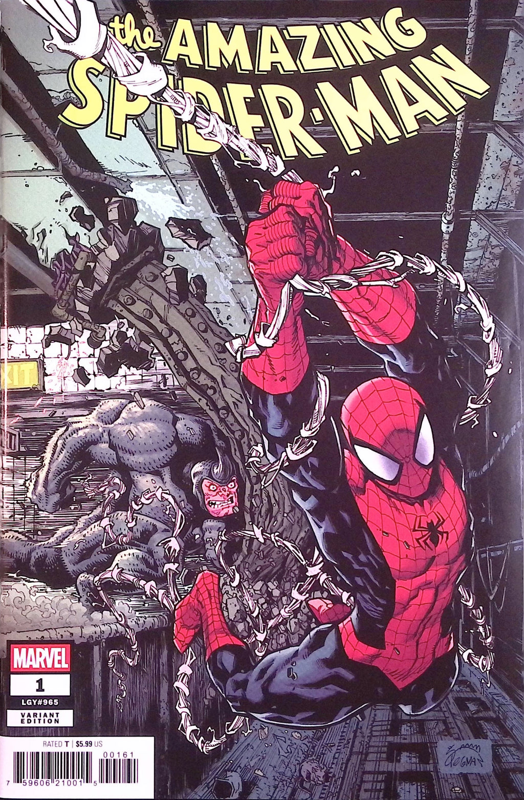 The Amazing Spider-Man # 1 Stegman Variant 2025 NM