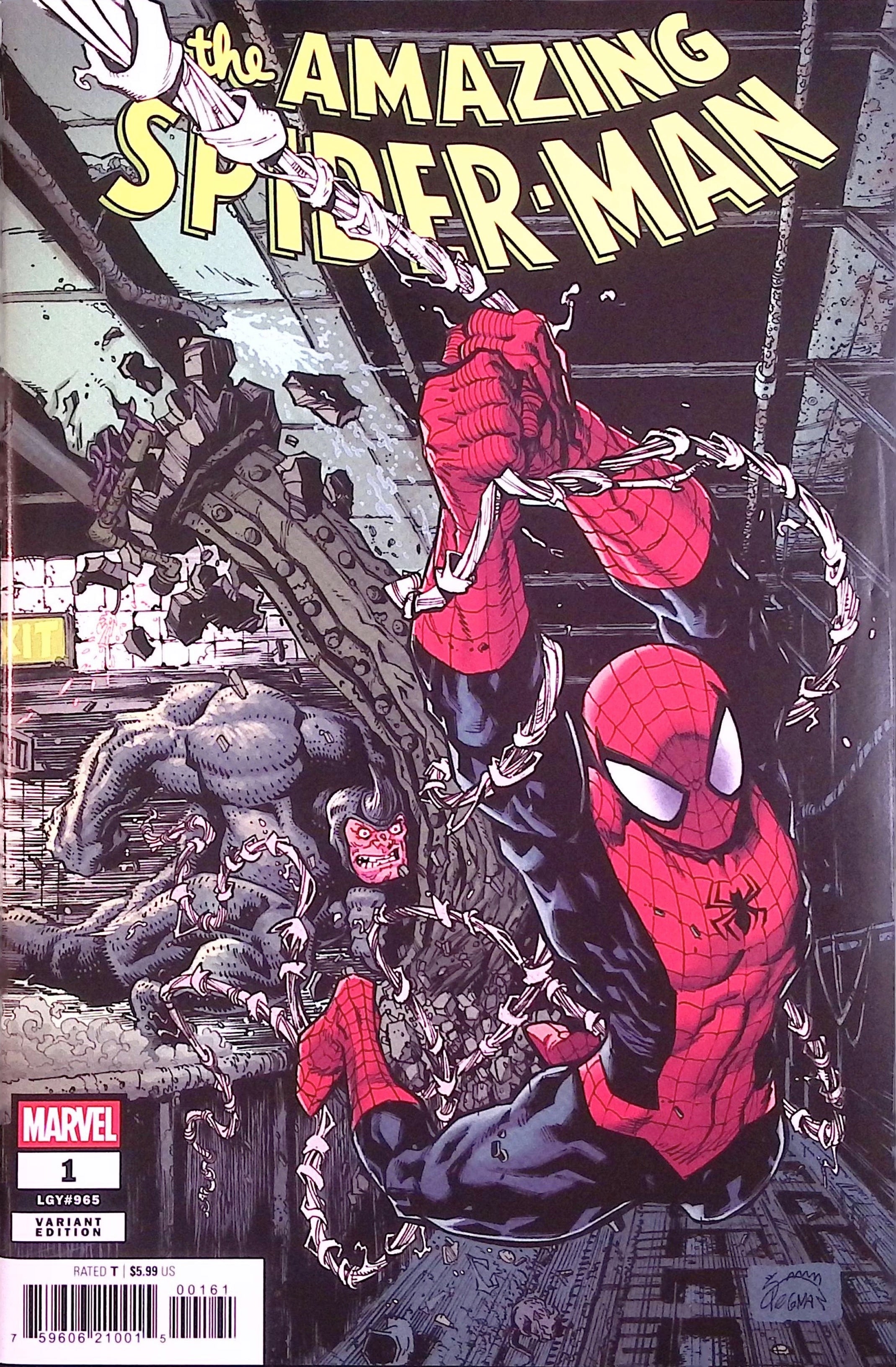 The Amazing Spider-Man # 1 Stegman Variant 2025 NM