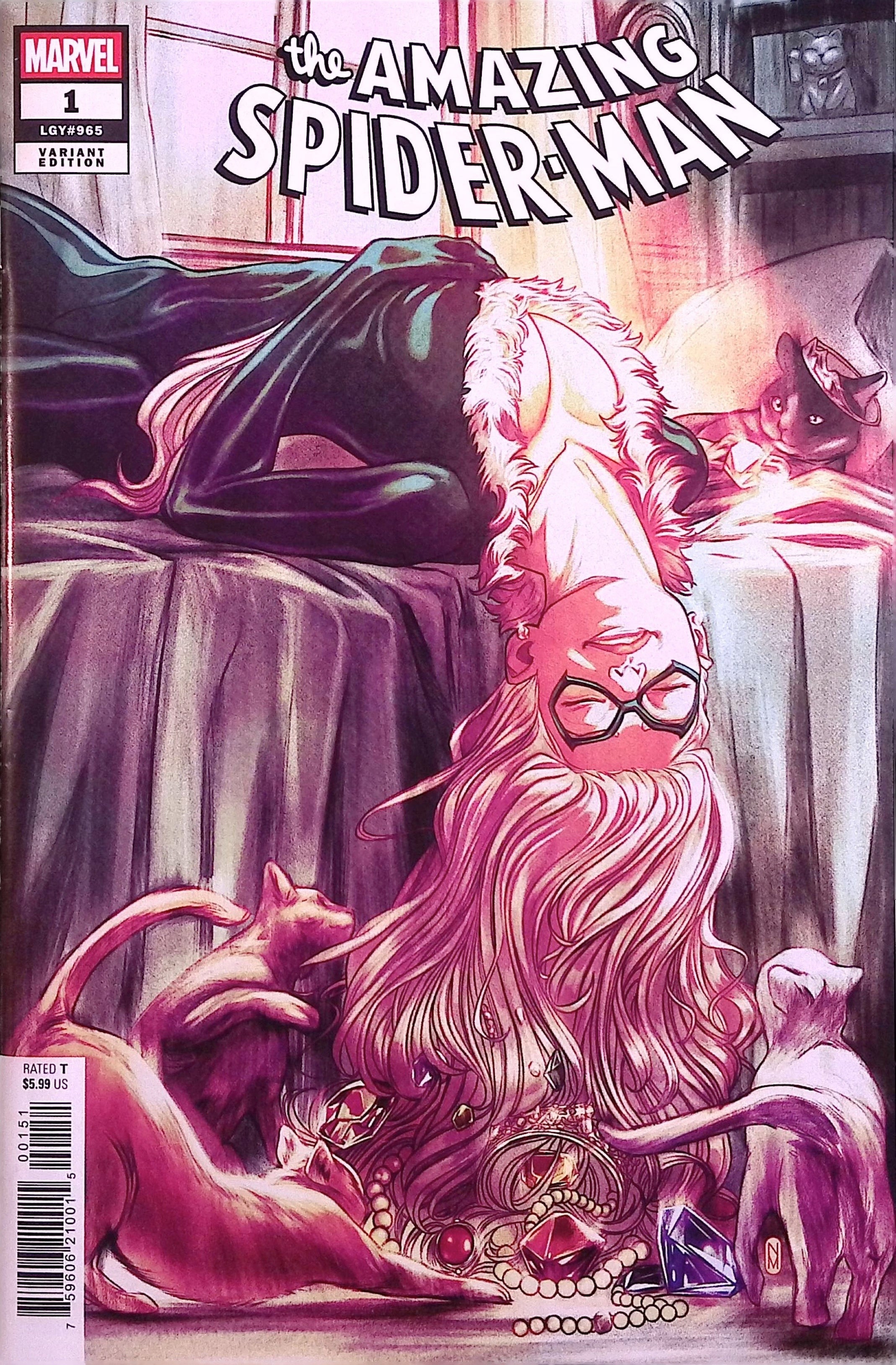 The Amazing Spider-Man # 1 Malavia Variant 2025 NM
