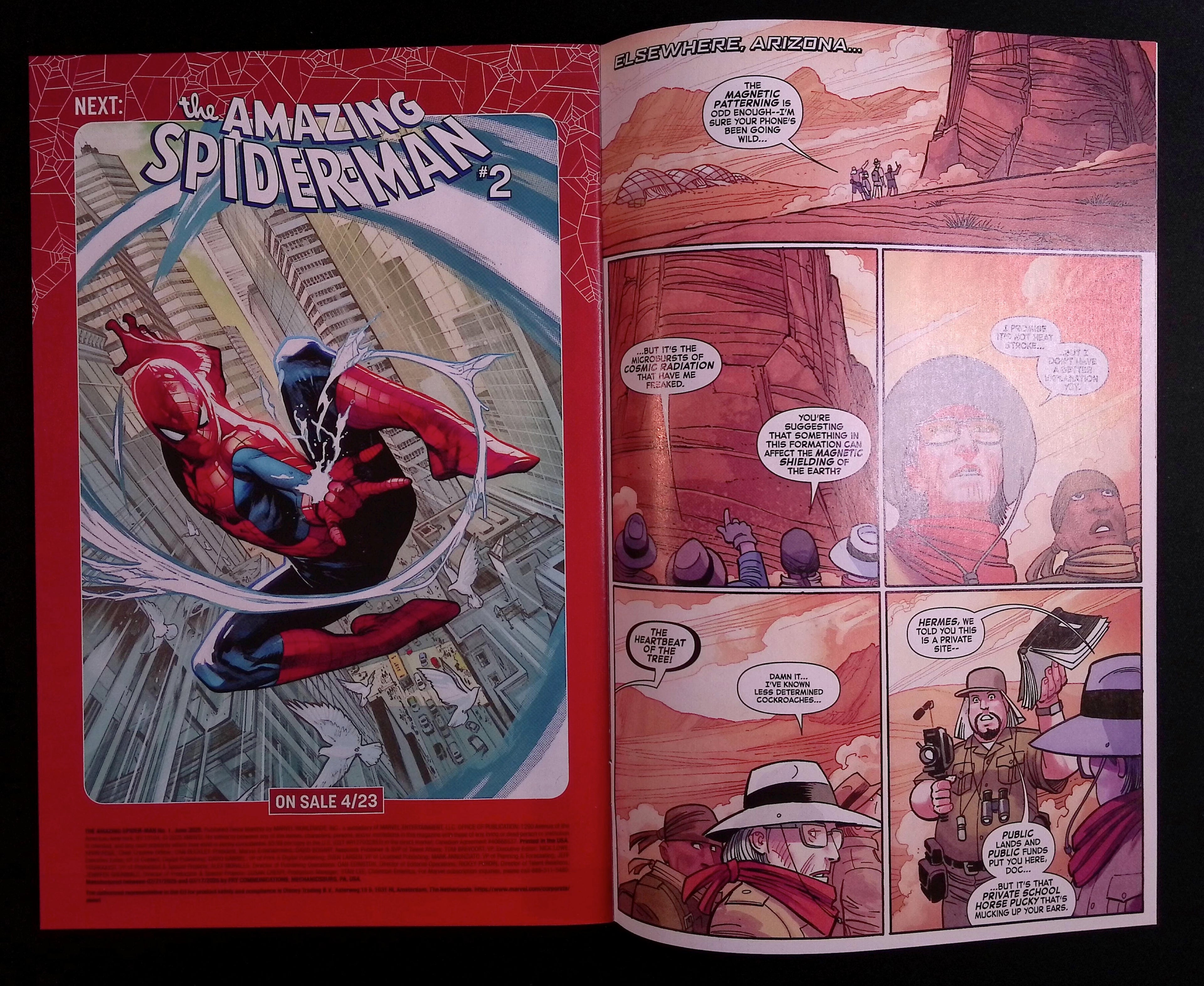 The Amazing Spider-Man # 1 Malavia Variant 2025 NM