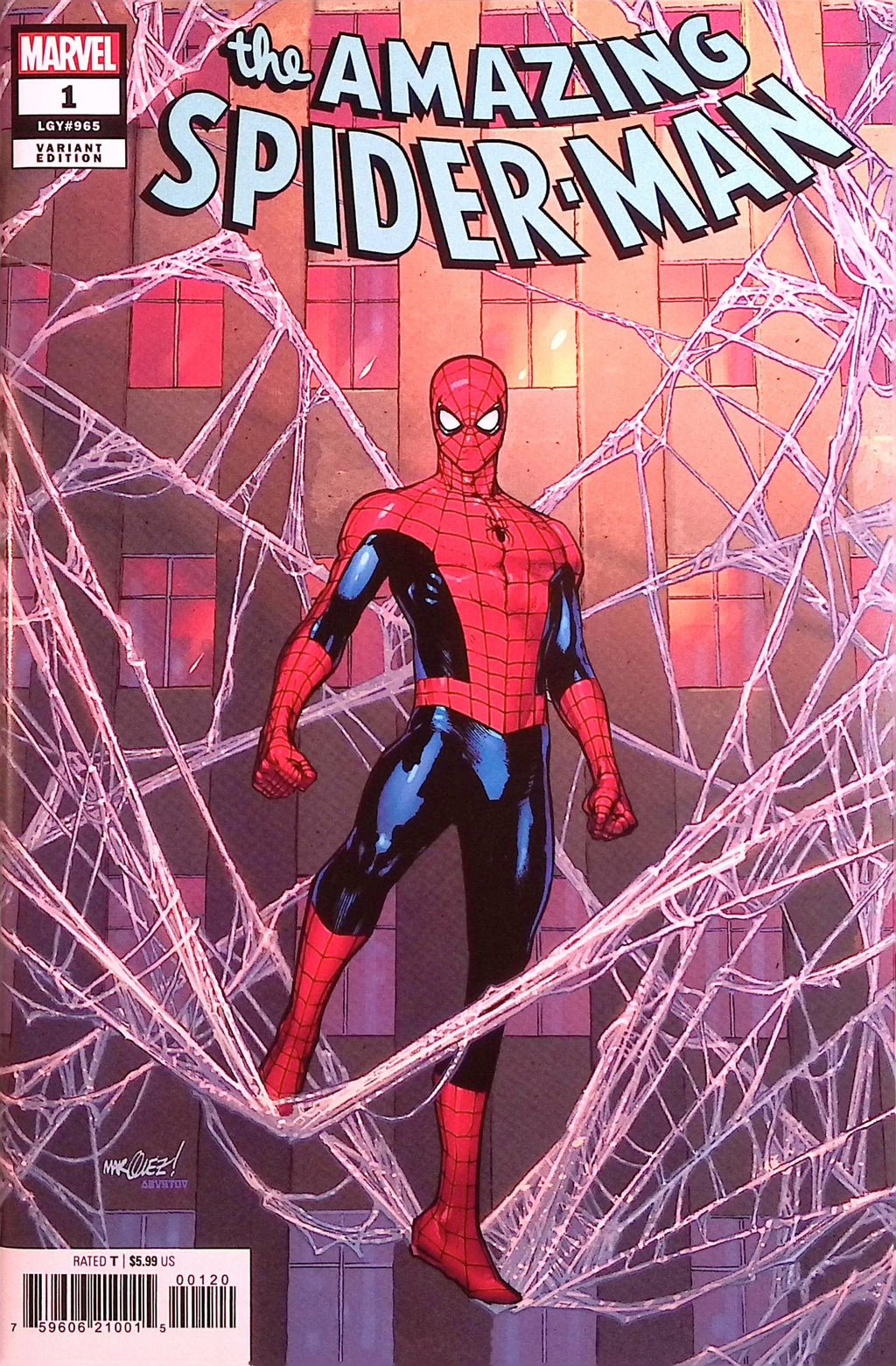 The Amazing Spider-Man # 1 1:25 Marquez Variant 2025 NM