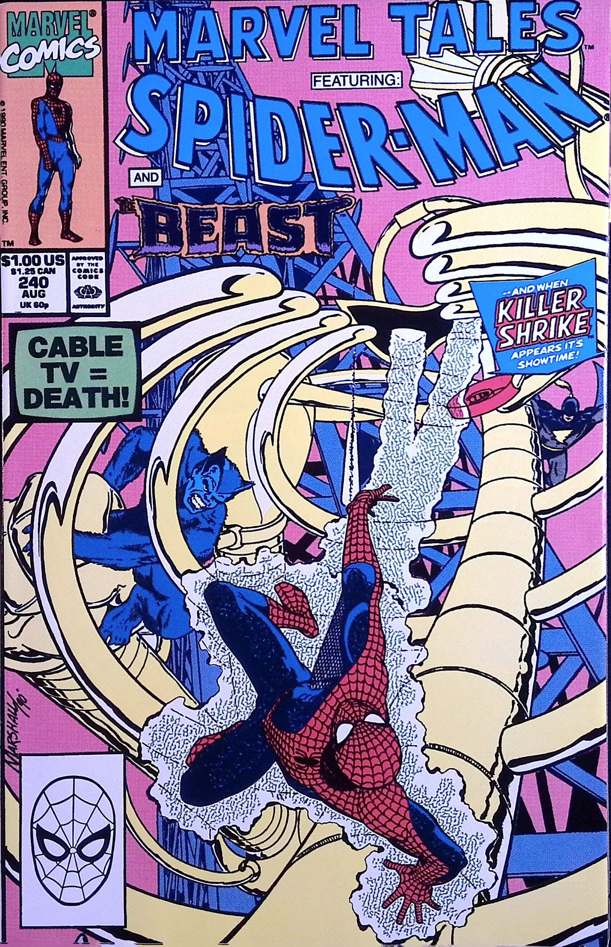 Marvel Tales # 240 1990 NM-