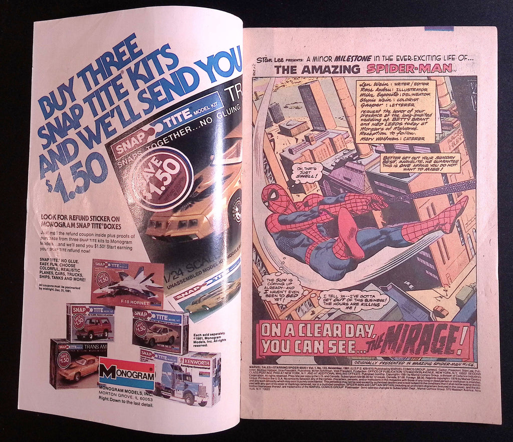 Marvel Tales #133 1981 VF