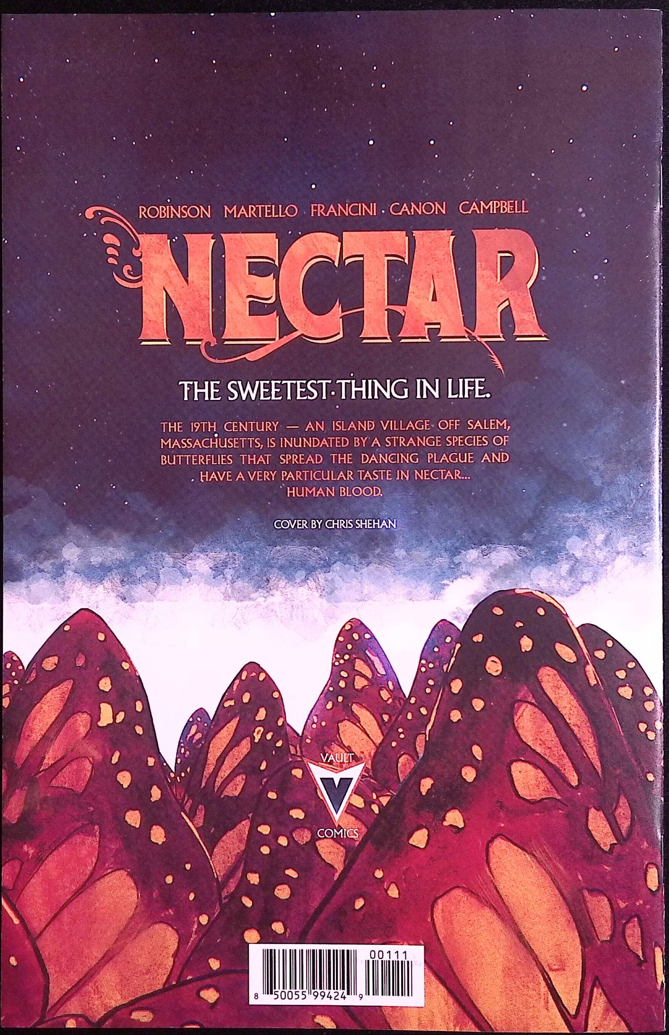 Nectar #1 Cover J Chris Shehan First Printing 2026 BN