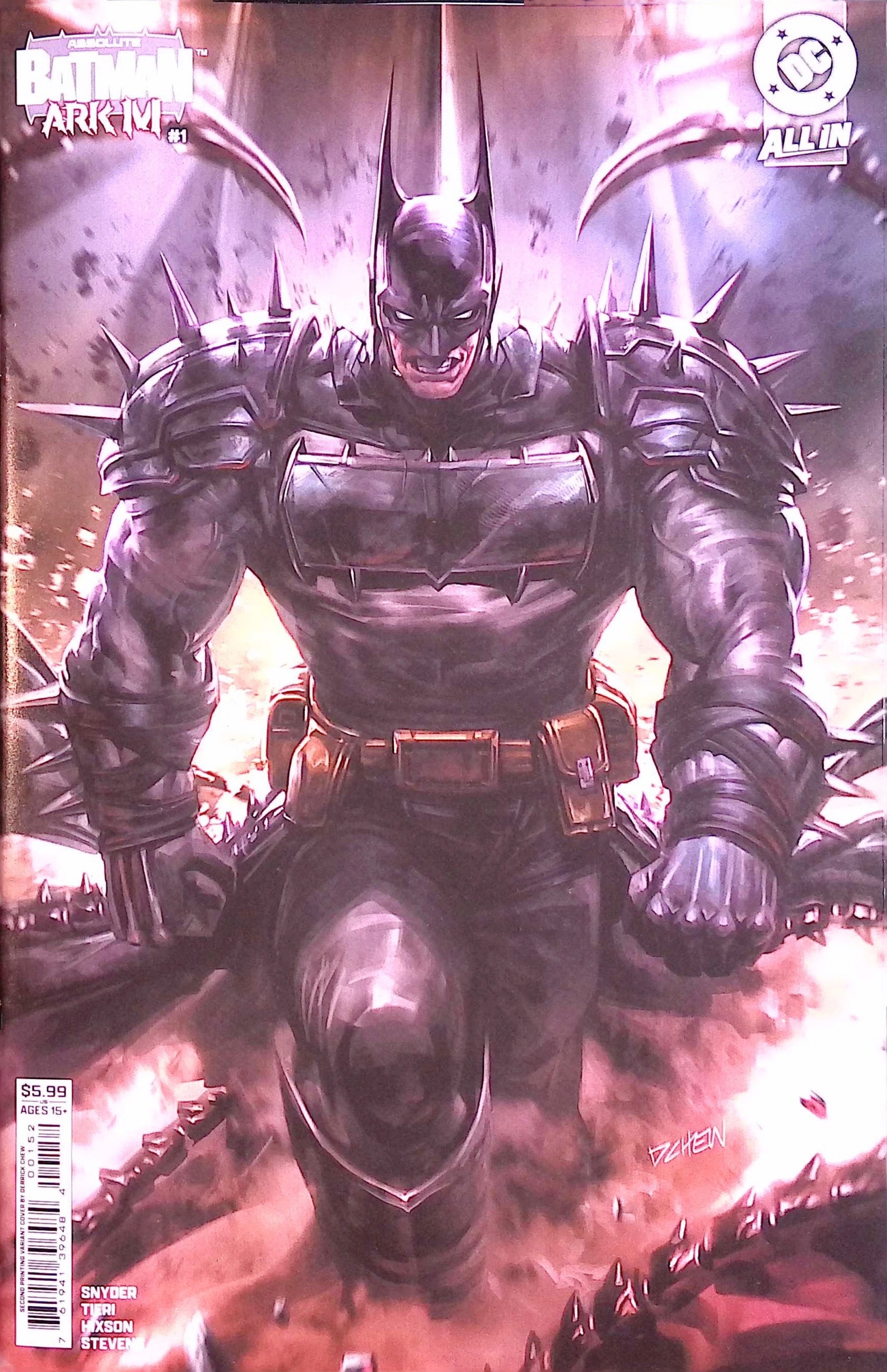 Absolute Batman: Ark-M Special # 1 Cover B Second Printing Chew Variant 2026 BN