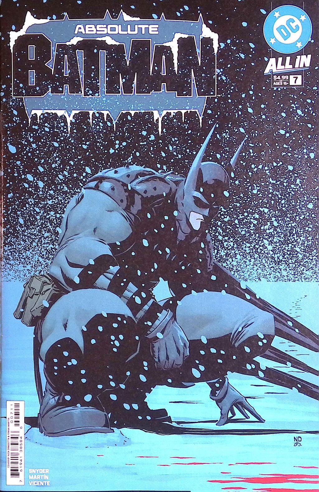 Absolute Batman # 7 Cover A First Printing 2025 BN