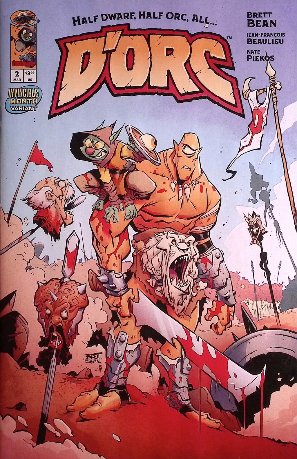 D'Orc # 2 Cover C Invincible Variant First Printing 2026 BN