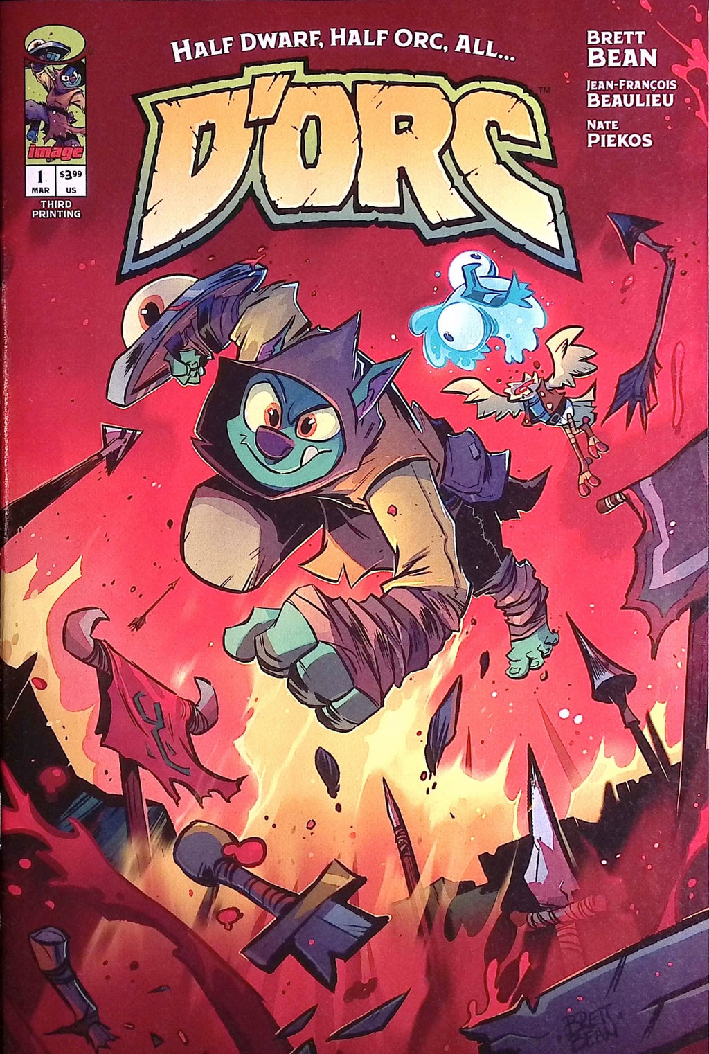 D'Orc # 1 Third Printing 2026 BN