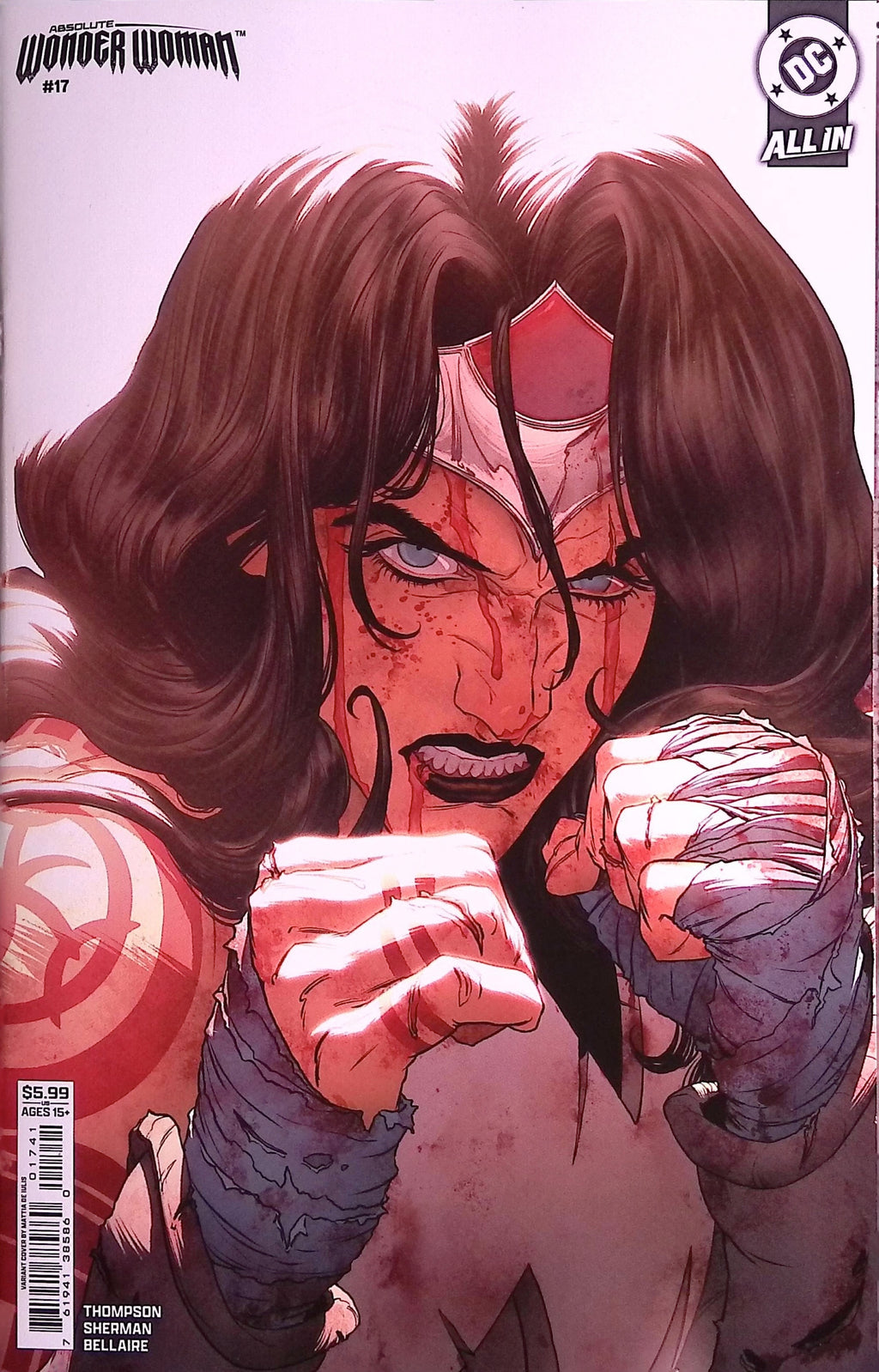 Absolute Wonder Woman # 17 Cover D Mattia De Iulis Variant 2026 BN