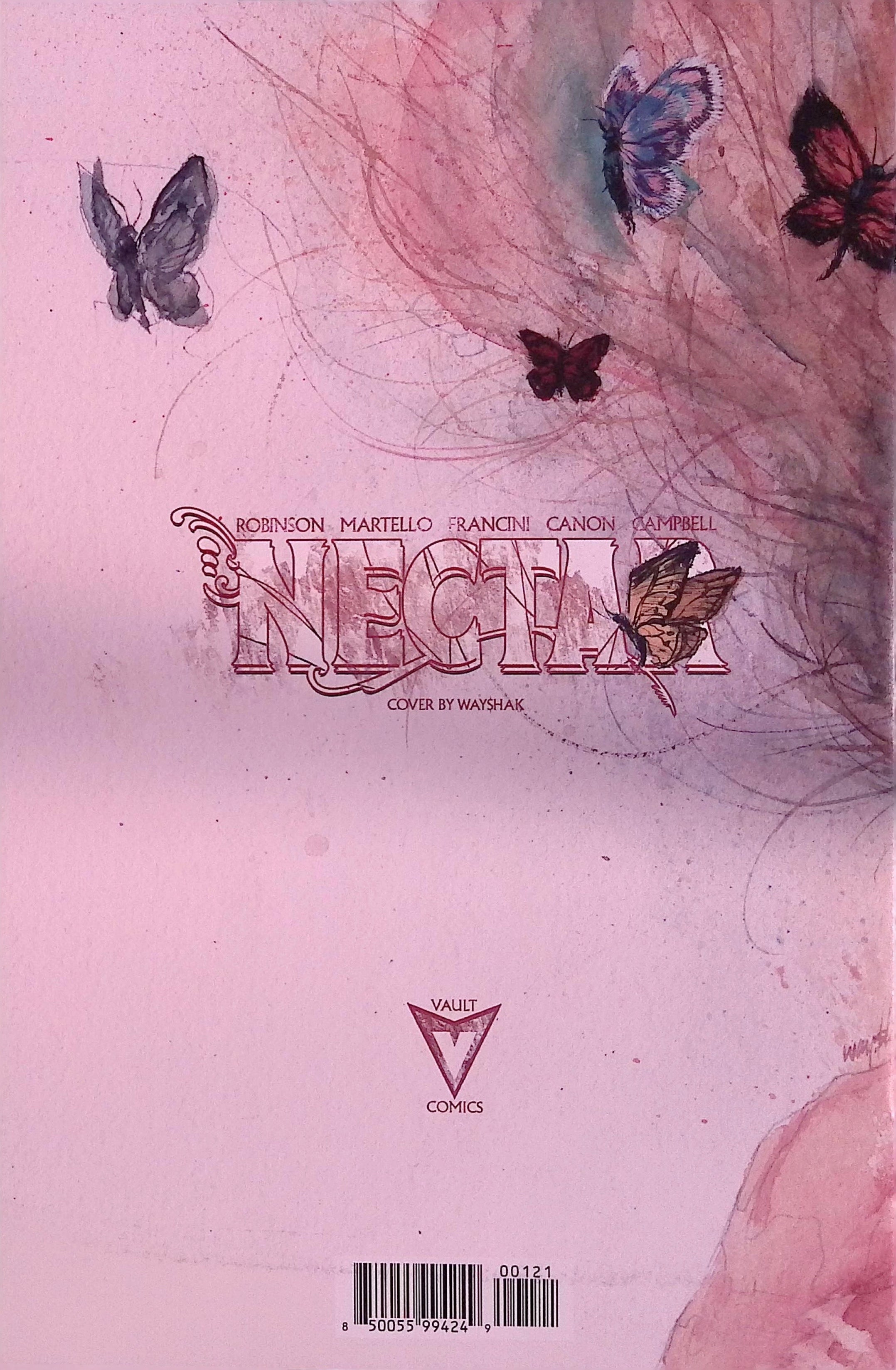 Nectar #1 1:10 Cover B Wayshak Variant First Printing 2026 BN