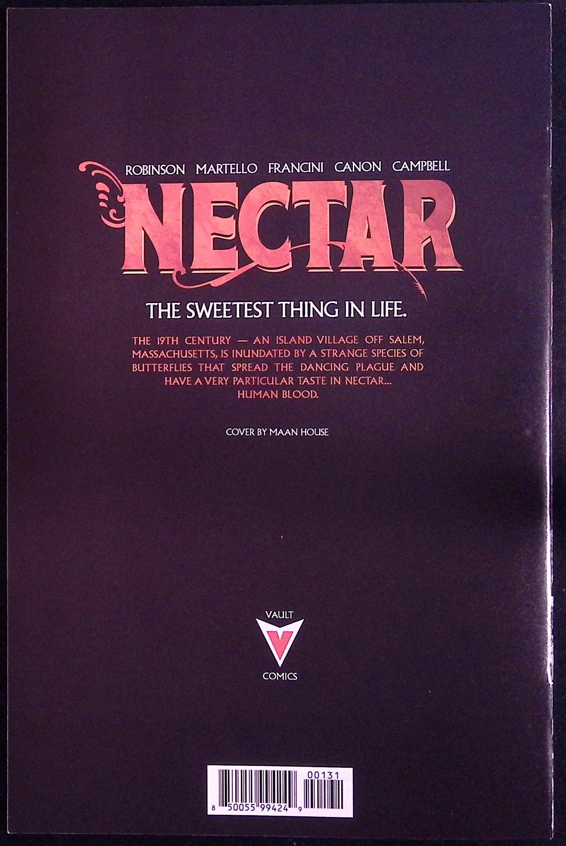 Nectar #1 1:20 Cover C House Variant First Printing 2026 BN