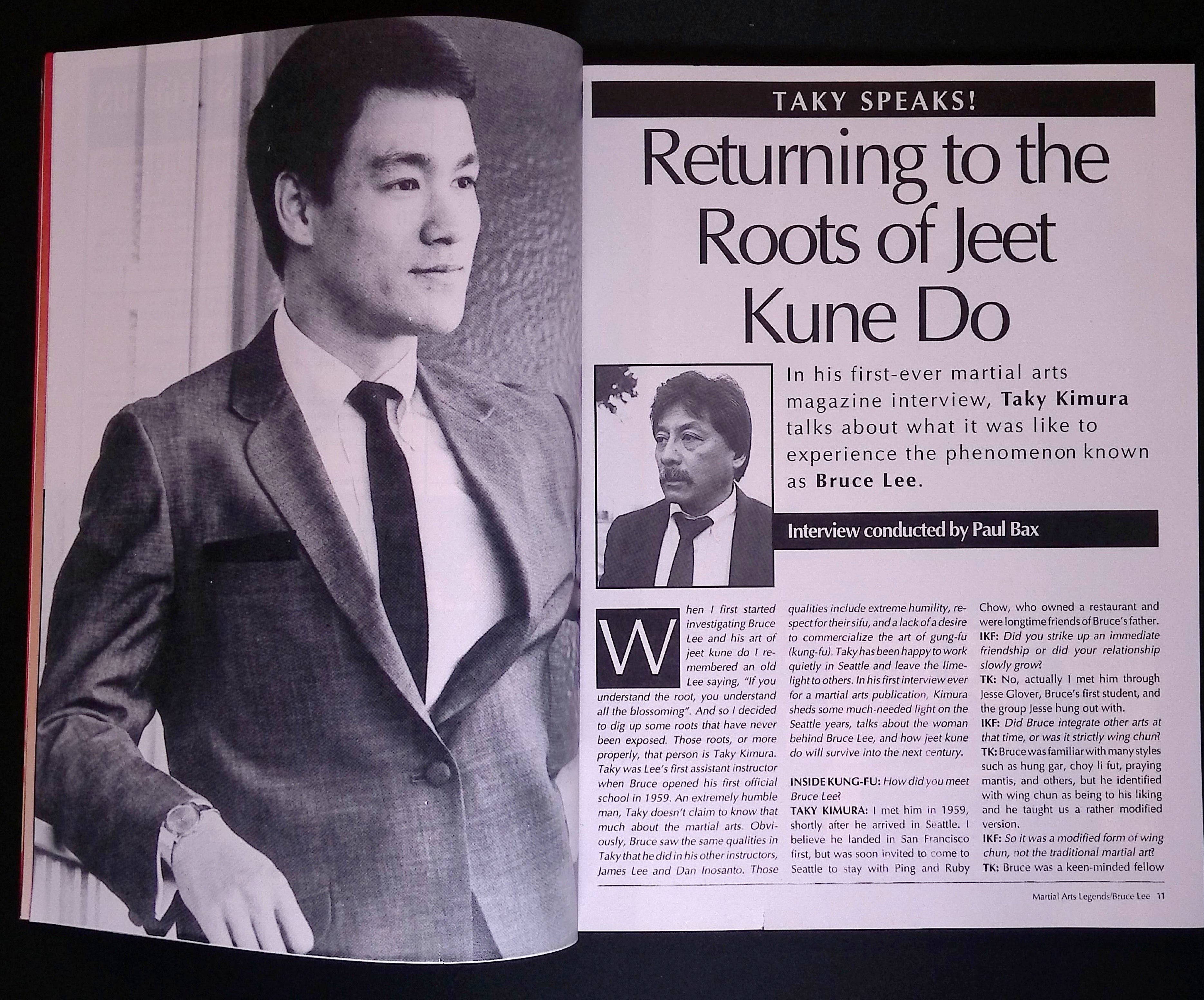Martial Arts Legends June 1994 Bruce Lee NM-