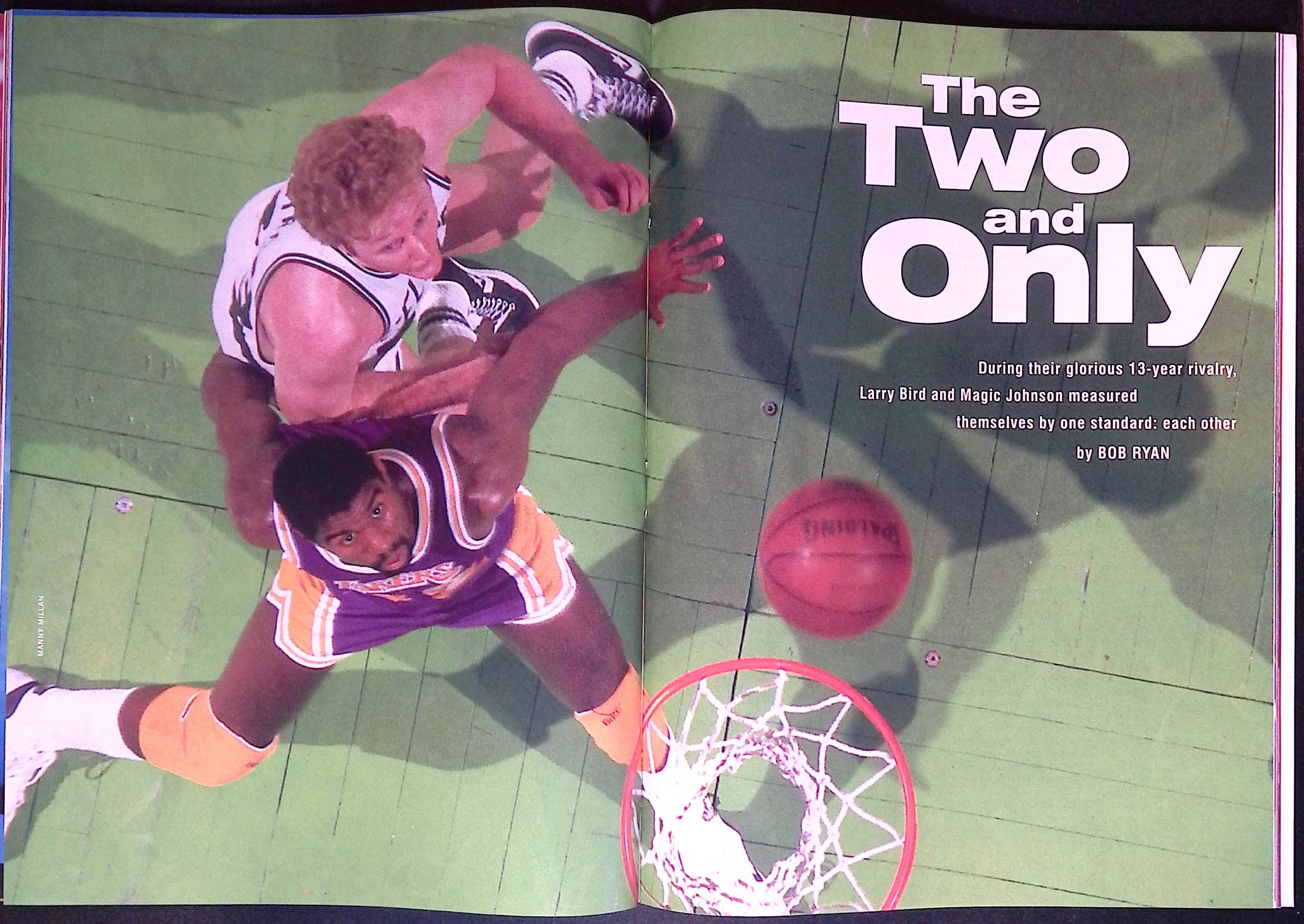 Sports Illustrated December 14, 1992 Magic Johnson vs Larry Bird VF/NM