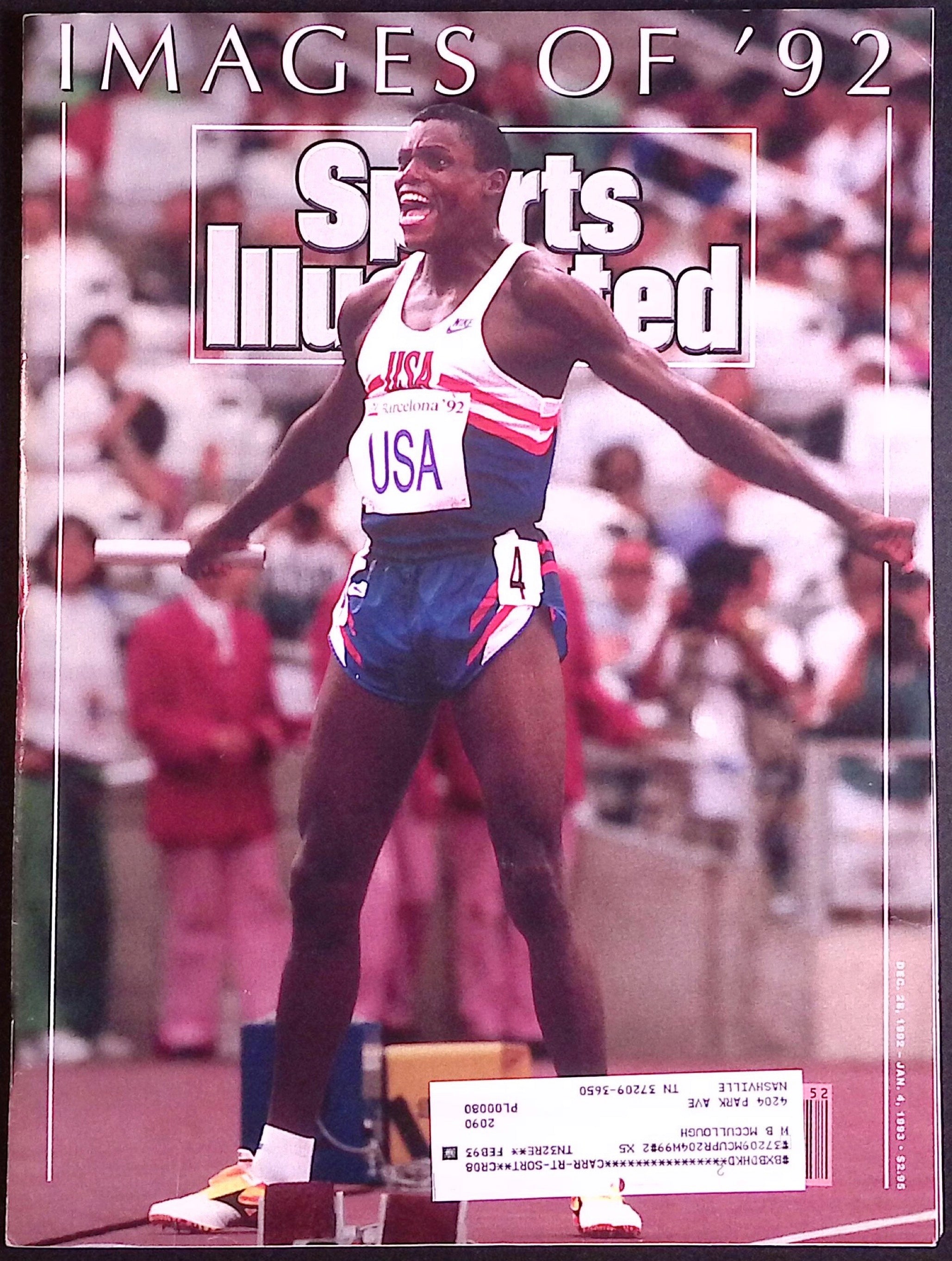 Sports Illustrated Dec 28, 1992 - Jan 4, 1993 VF/NM