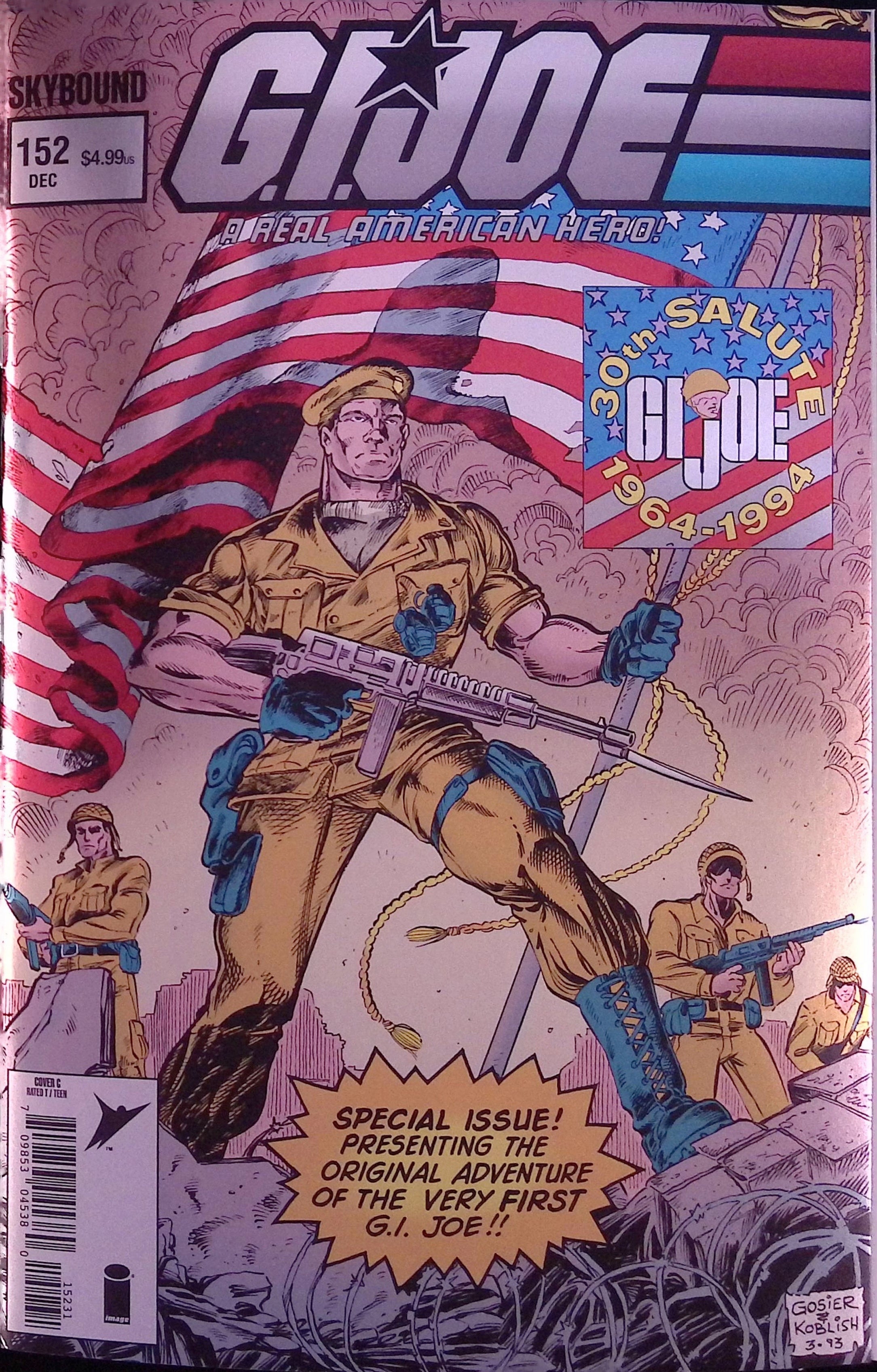 G.I. Joe: A Real American Hero #152 Hama Files Foil Edition Cover C 2025 BN