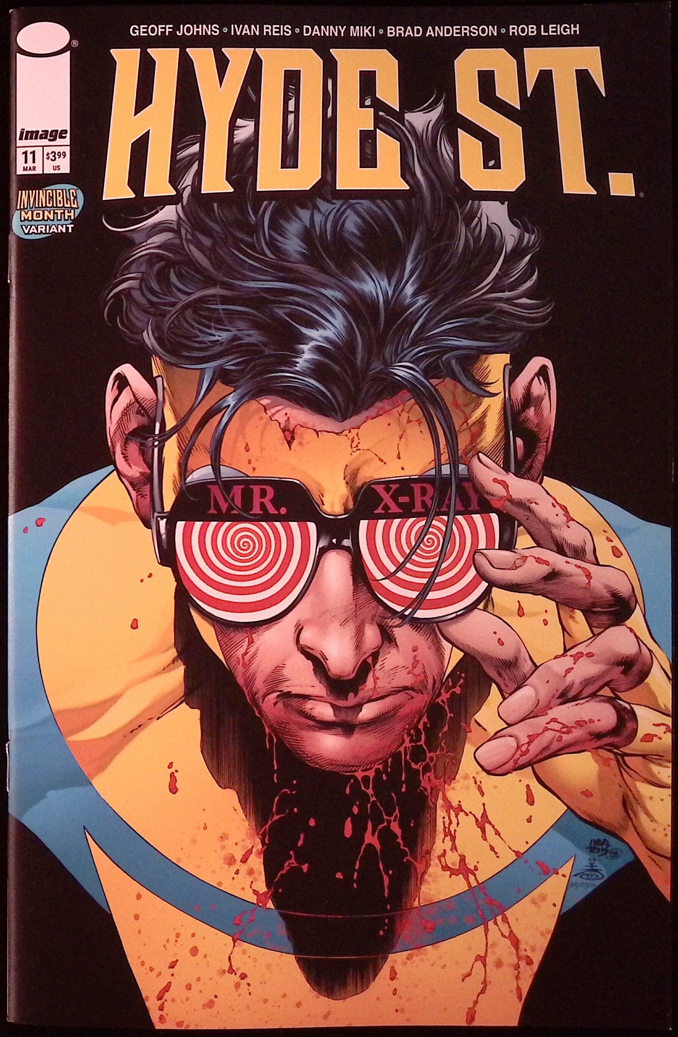 Hyde Street #11 Cover D Reis Invincible Team-Up Variant 2026 BN