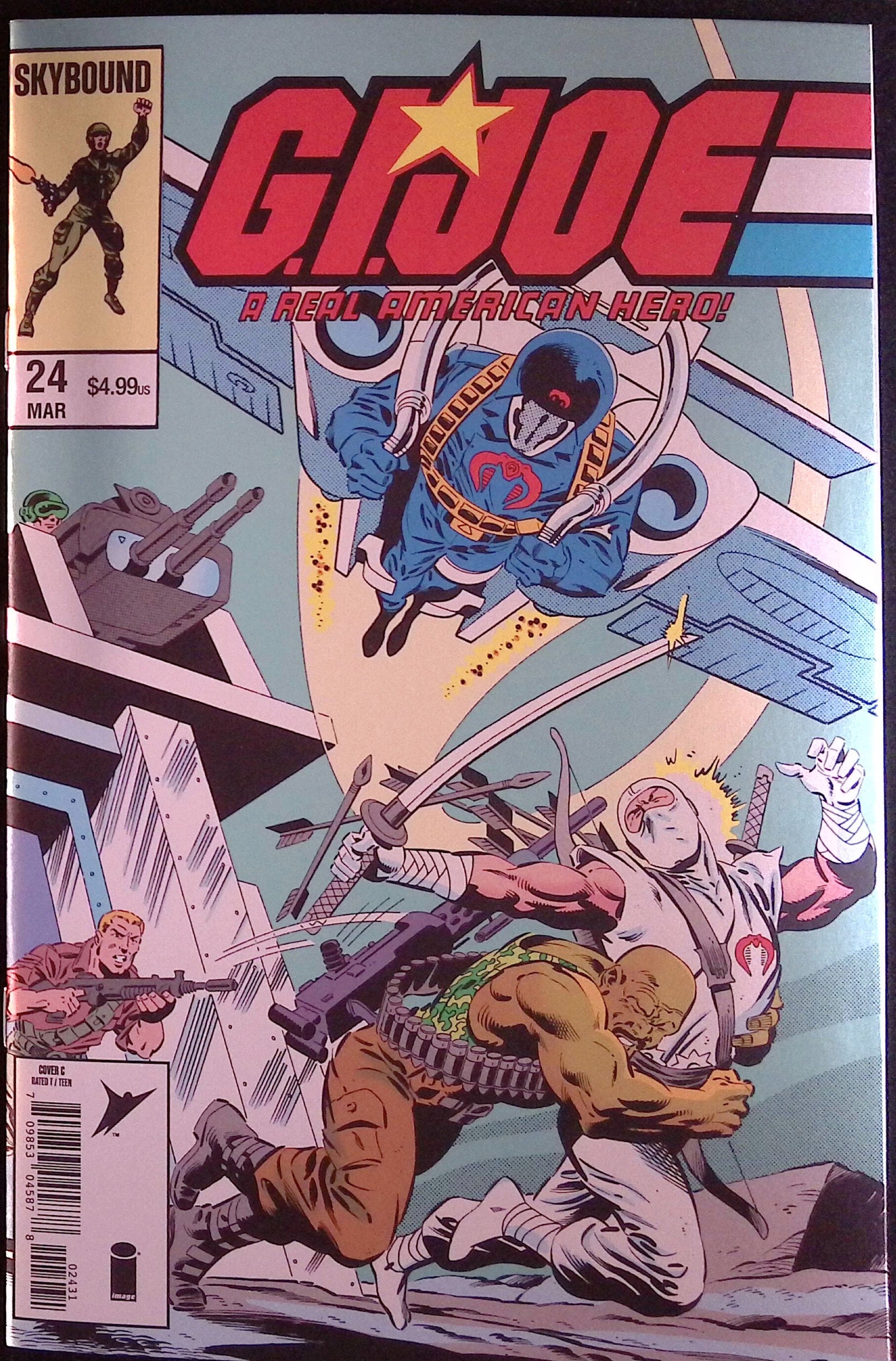 G.I. Joe: A Real American Hero #24 Hama Files Foil Edition Cover C 2026 BN