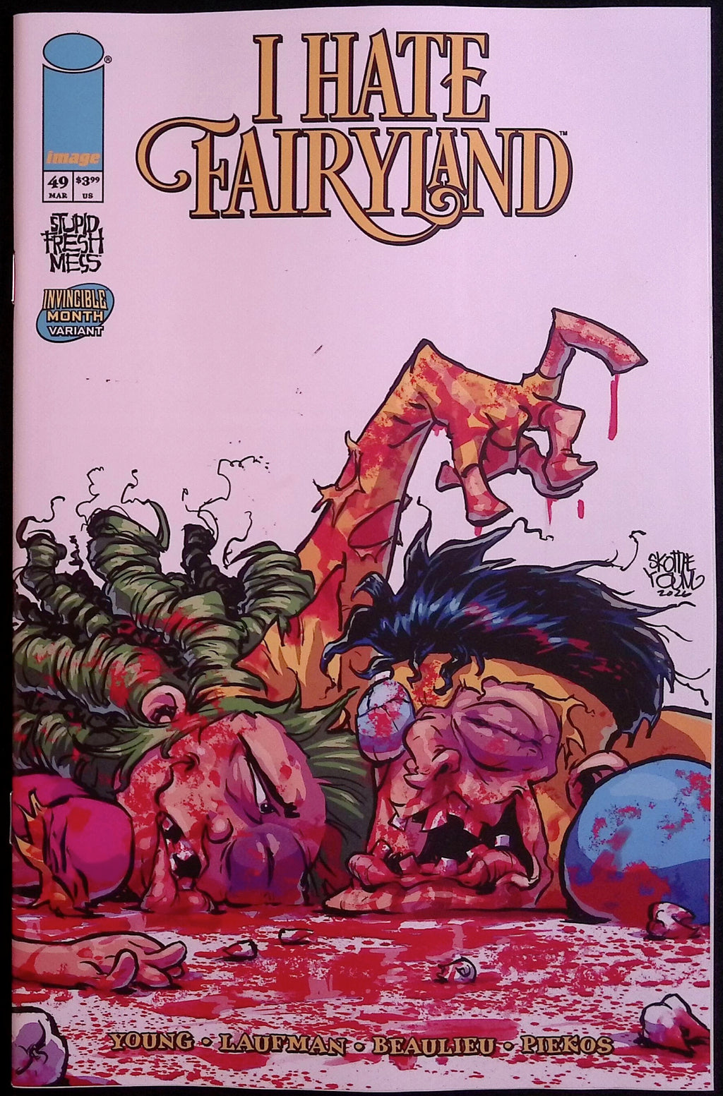 I Hate Fairyland # 49 Cover D Skottie Young Invincible Team-Up Variant 2026 BN