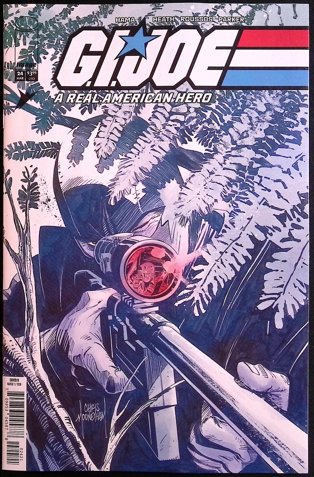 G.I. Joe: A Real American Hero #24 Hama Files Edition Cover B 2026 BN