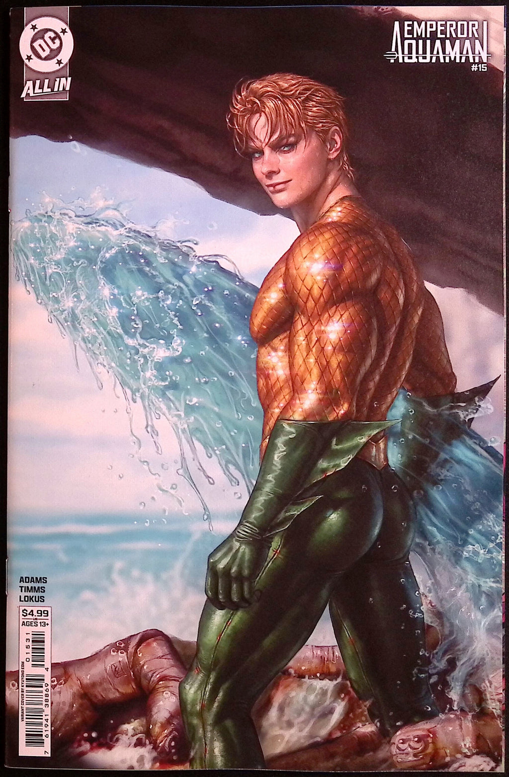 Emperor Aquaman #15 Cover C Eom Buttcheek Variant 2026 BN
