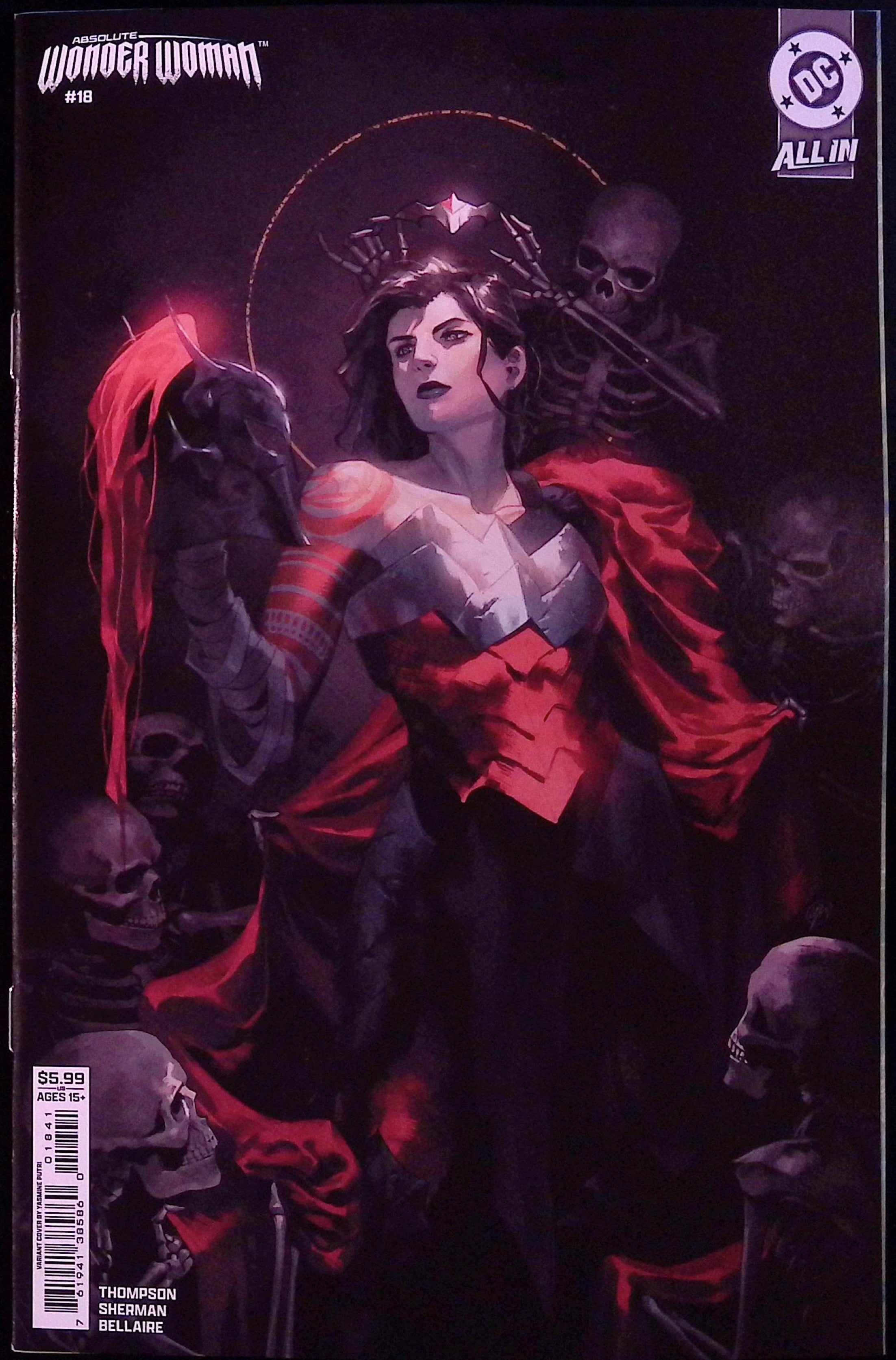 Absolute Wonder Woman # 18 Cover D Putri Variant First Printing 2026 BN