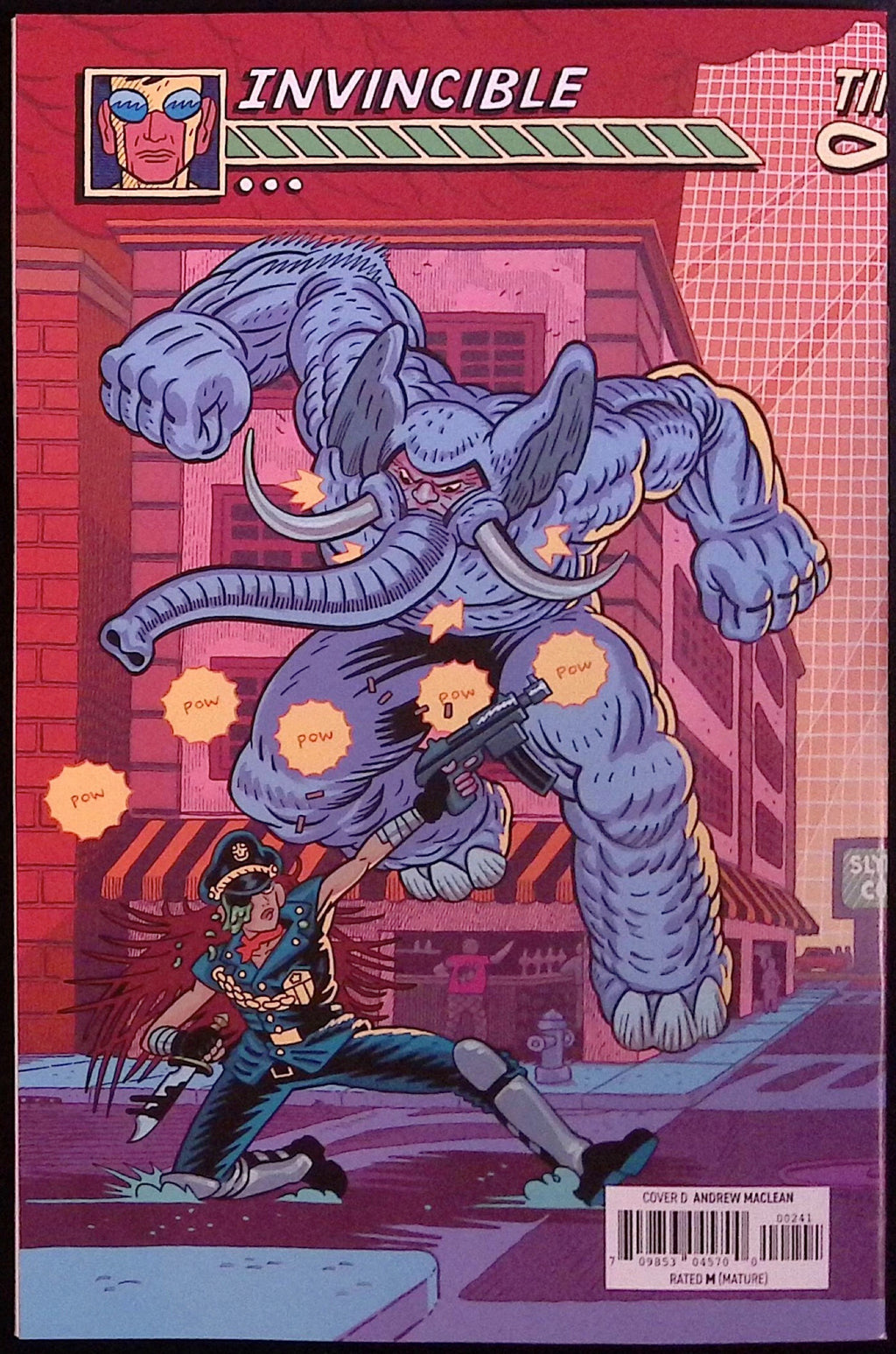 Death Fight Forever # 2 Cover D MacLean Invincible Team-Up Variant 2026 BN