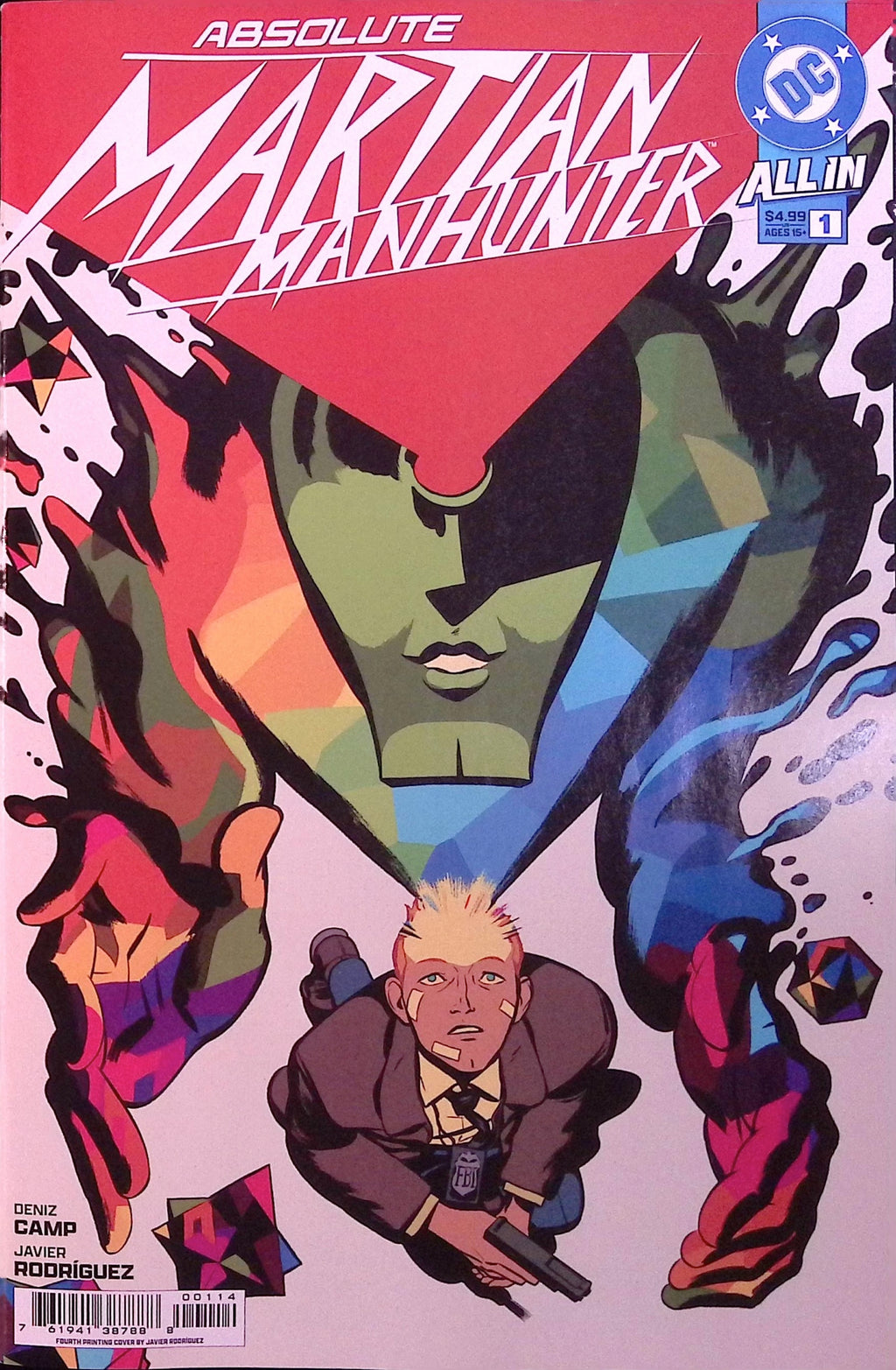 Absolute Martian Manhunter # 1 Cover A Fourth Printing 2026 BN