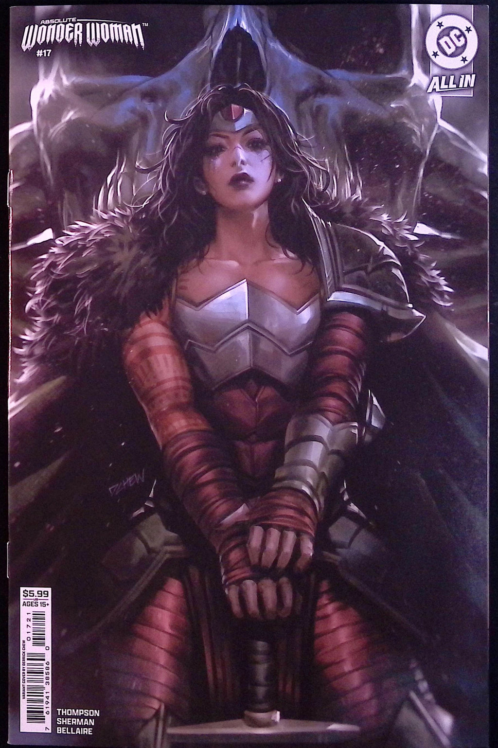 Absolute Wonder Woman # 17 Cover B Chew Variant 2026 BN