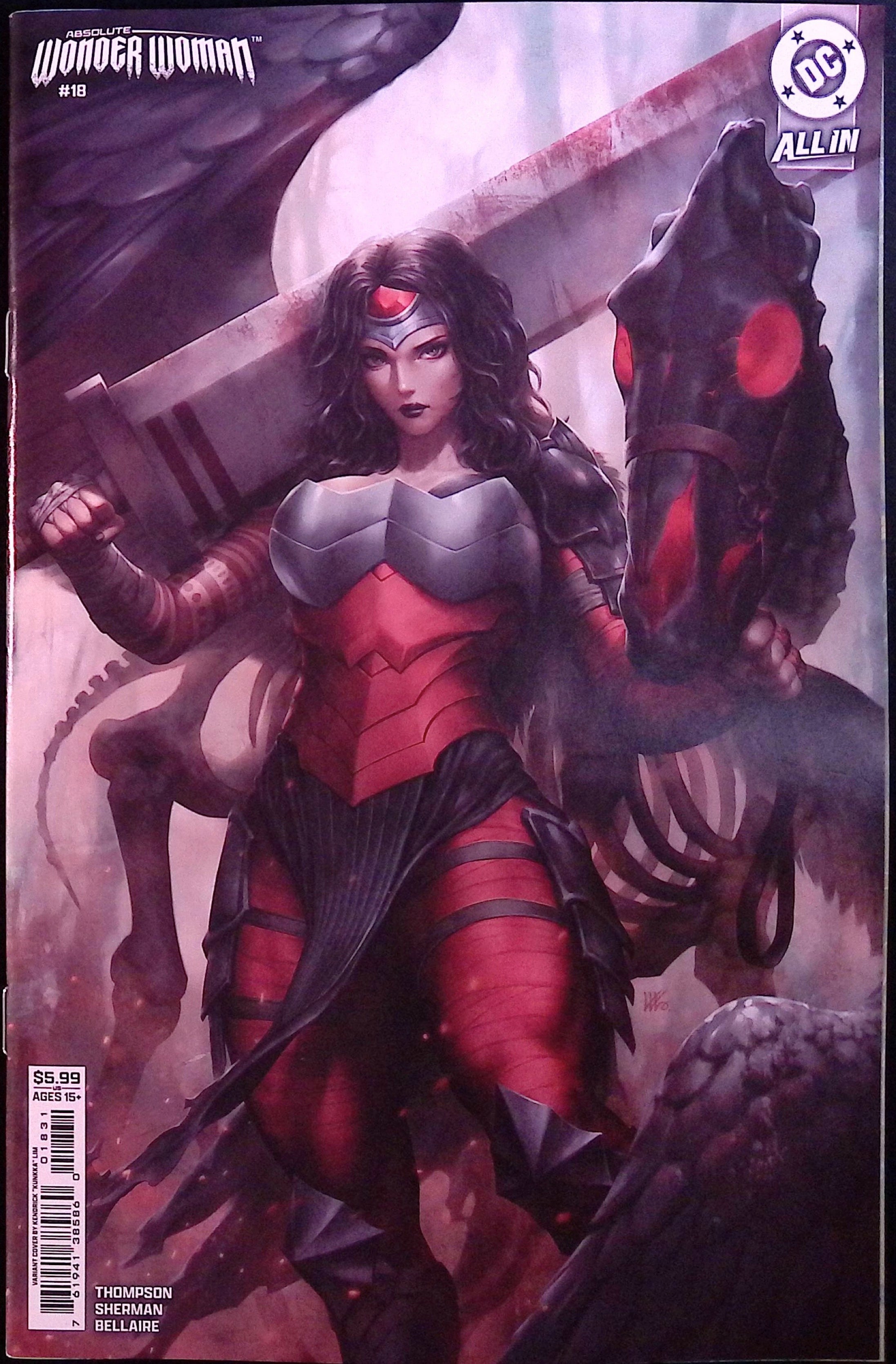 Absolute Wonder Woman # 18 Cover C Lim Variant First Printing 2026 BN