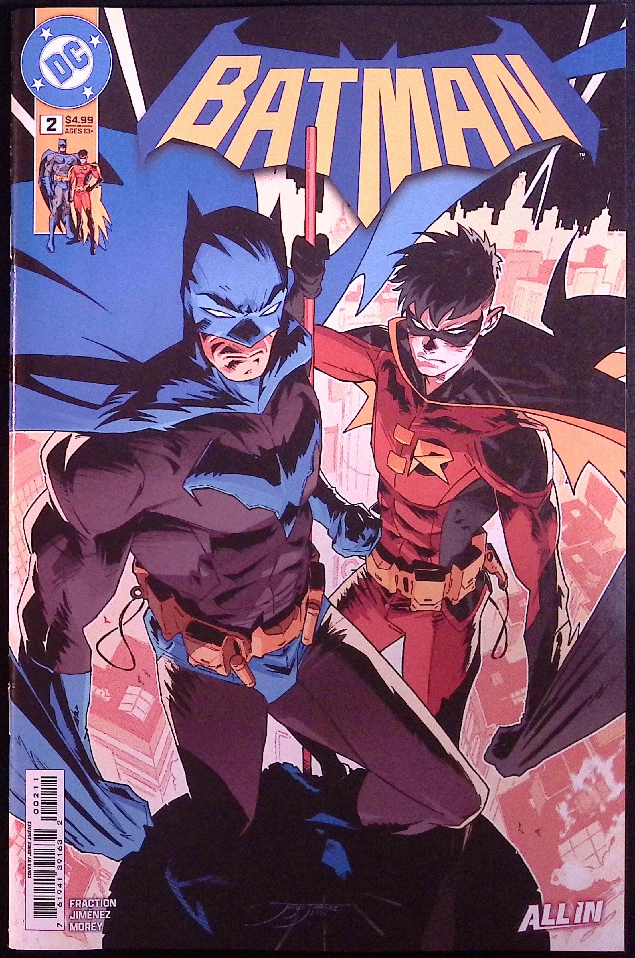 Batman # 2 Cover A First Printing 2025 BN