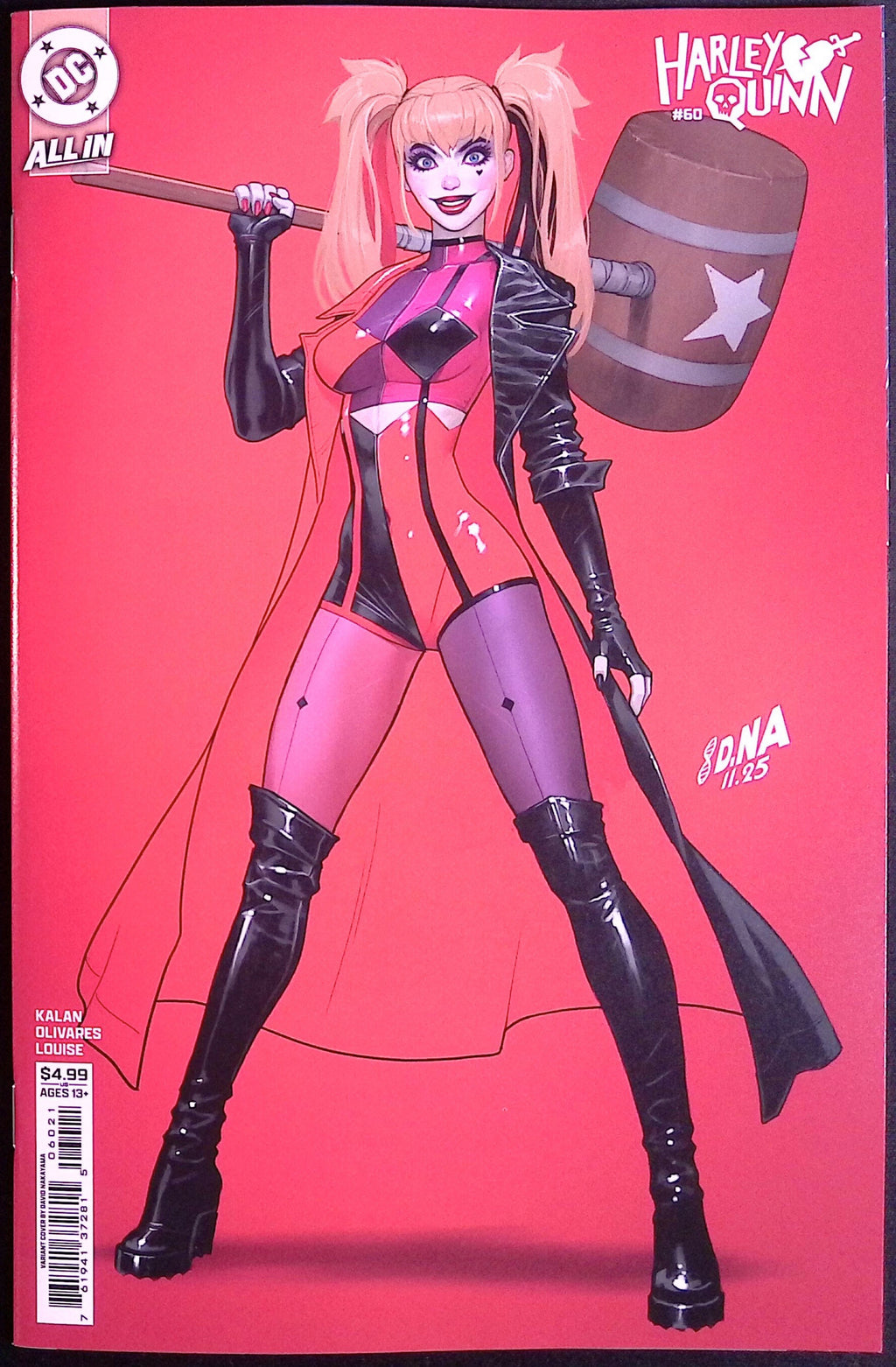Harley Quinn # 60 Cover B Nakayama Variant First Printing 2026 BN