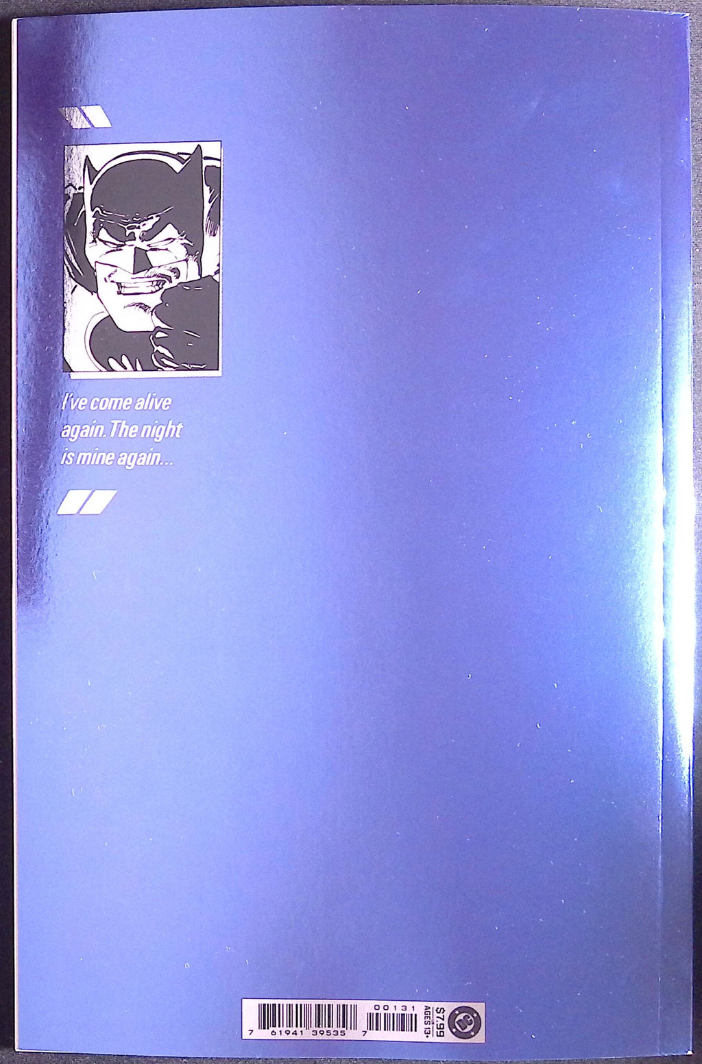 Batman: The Dark Knight Returns # 2 Facsimile Cover B Miller Foil Variant 2026 BN