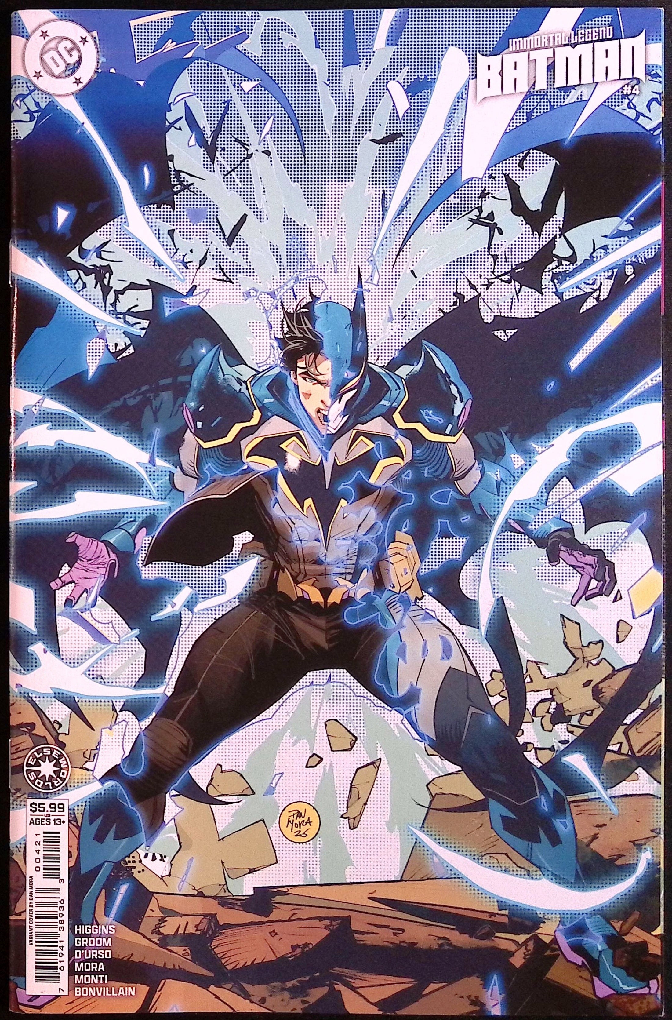 Immortal Legend Batman # 4 Cover B Mora Variant 2025 BN
