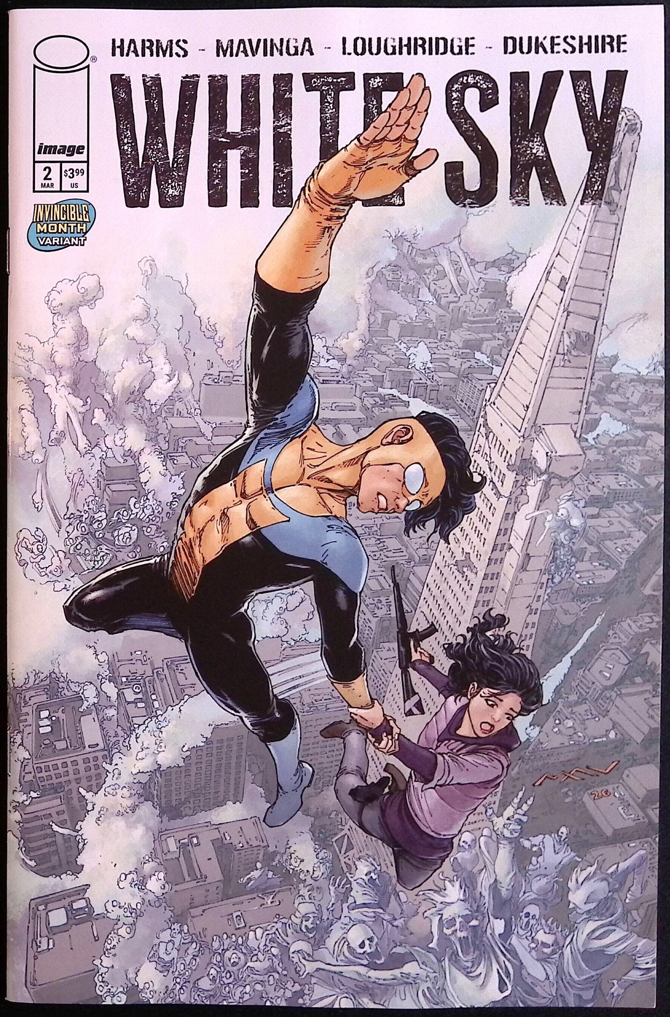White Sky # 2 Cover C Mavinga Invincible Team-Up Variant 2026 BN