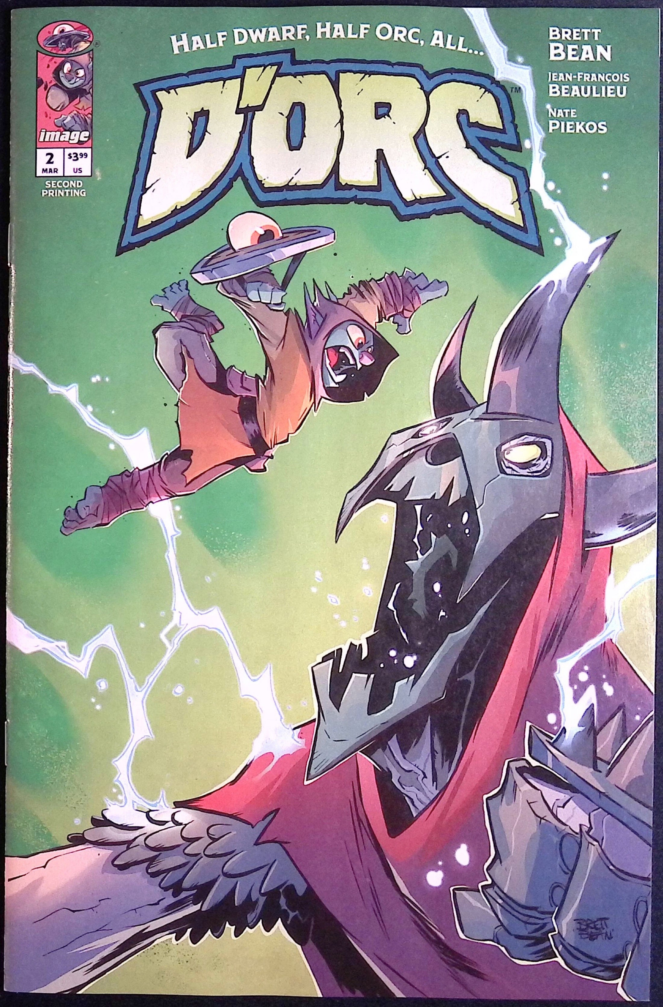 D'Orc # 2 Cover A Second Printing 2026 BN