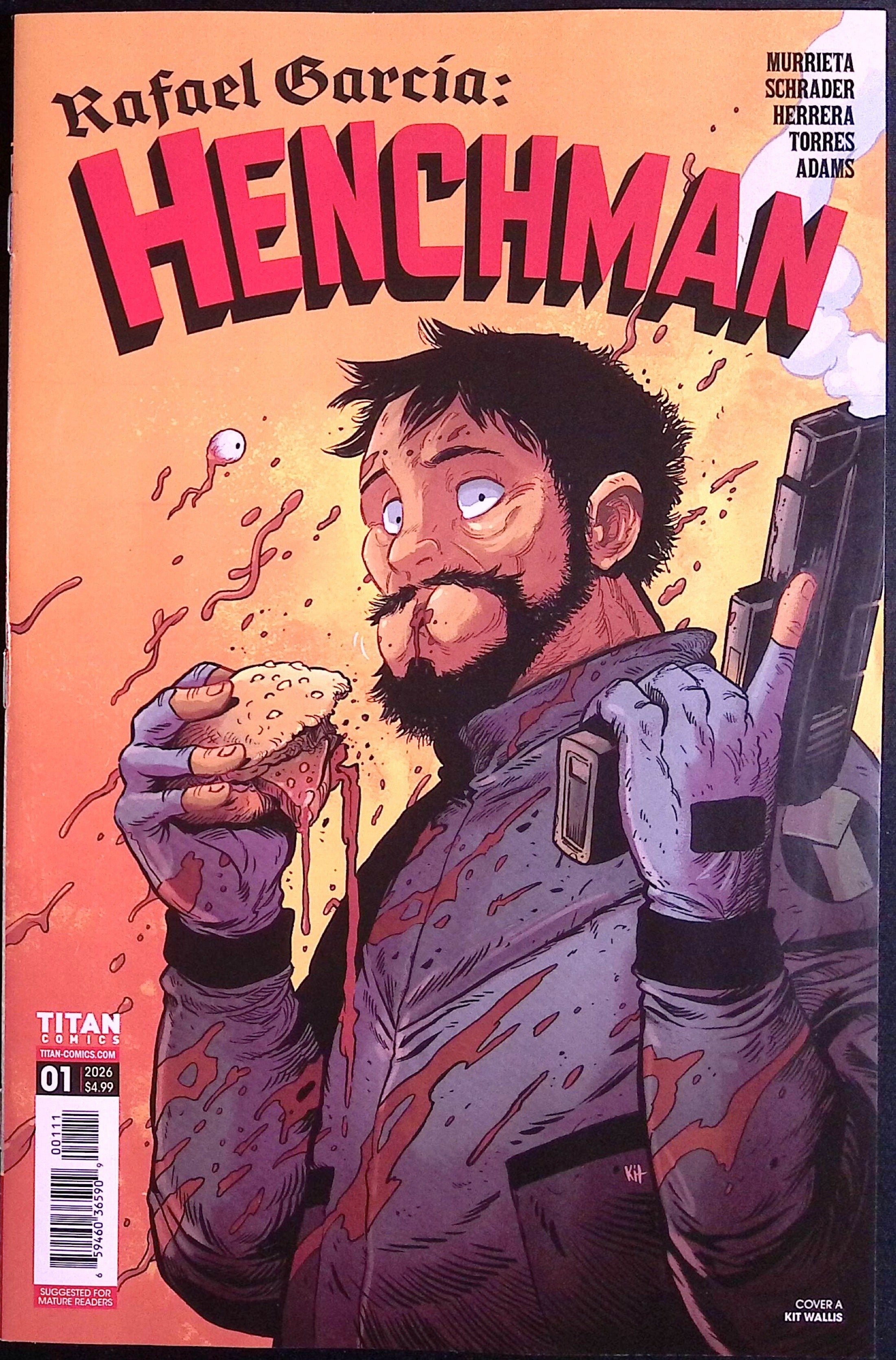 Rafael Garcia: Henchman # 1 Cover A First Printing 2026 BN