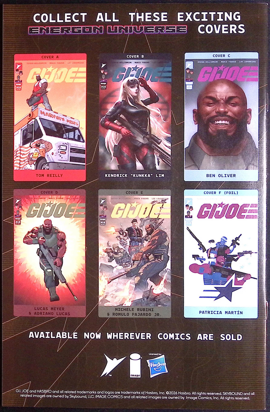 G.I. Joe # 18 Cover C Oliver Variant 2026 BN